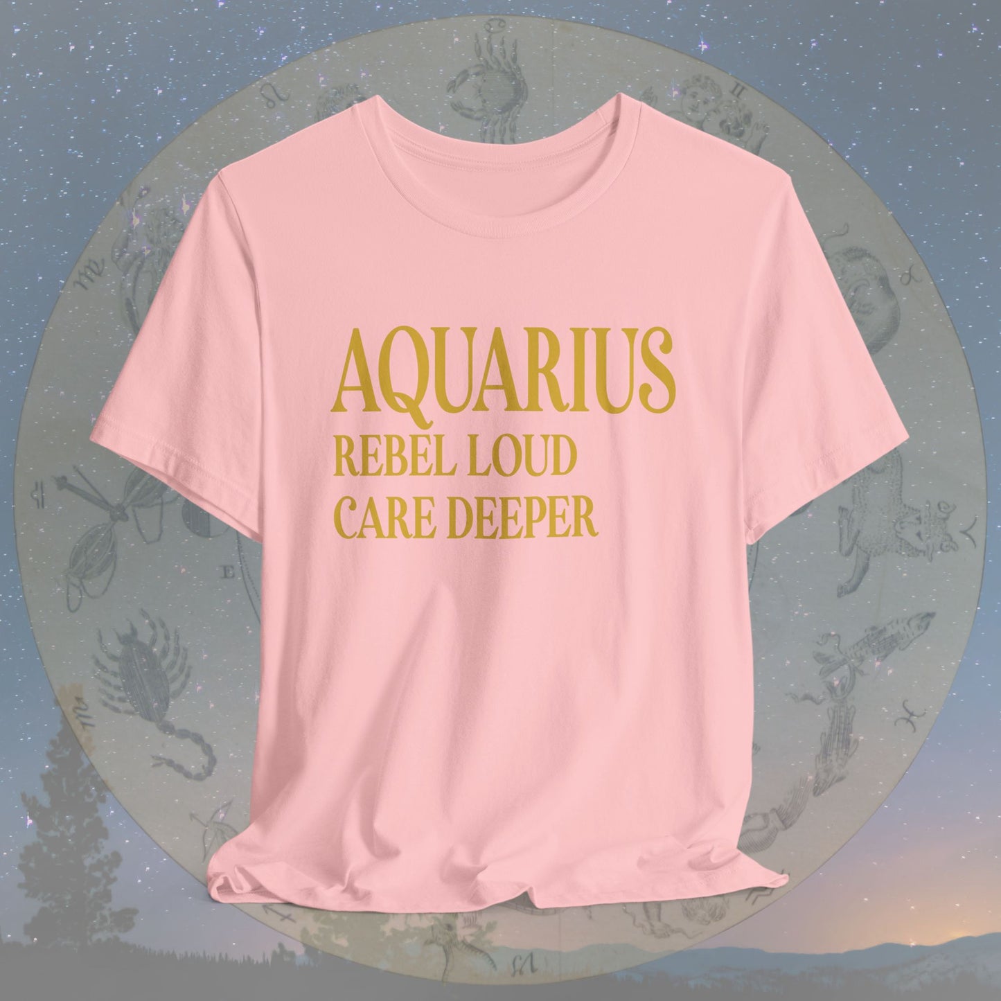 Aquarius Rebel Heart T-Shirt
