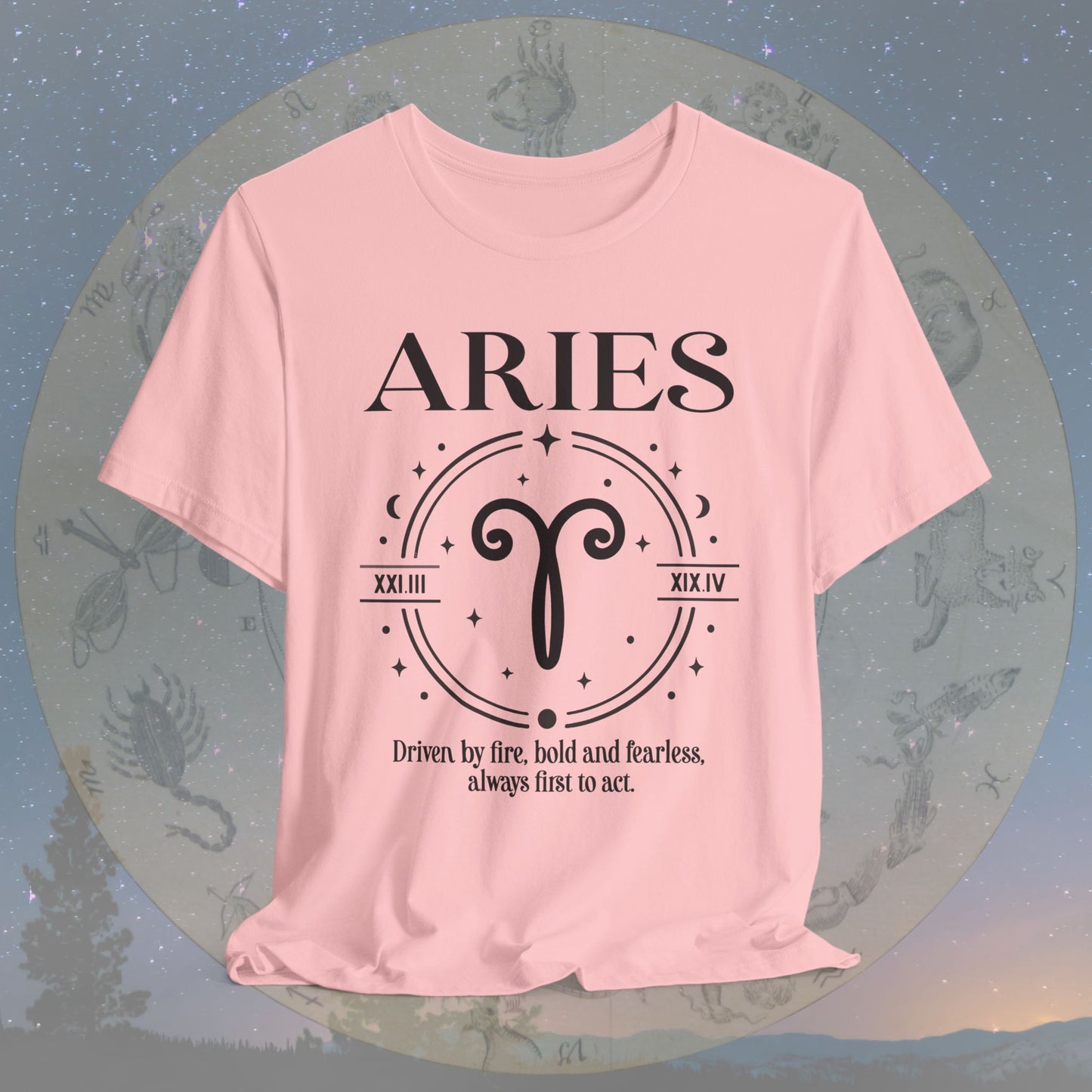 Classic Aries Zodiac Sign T-Shirt