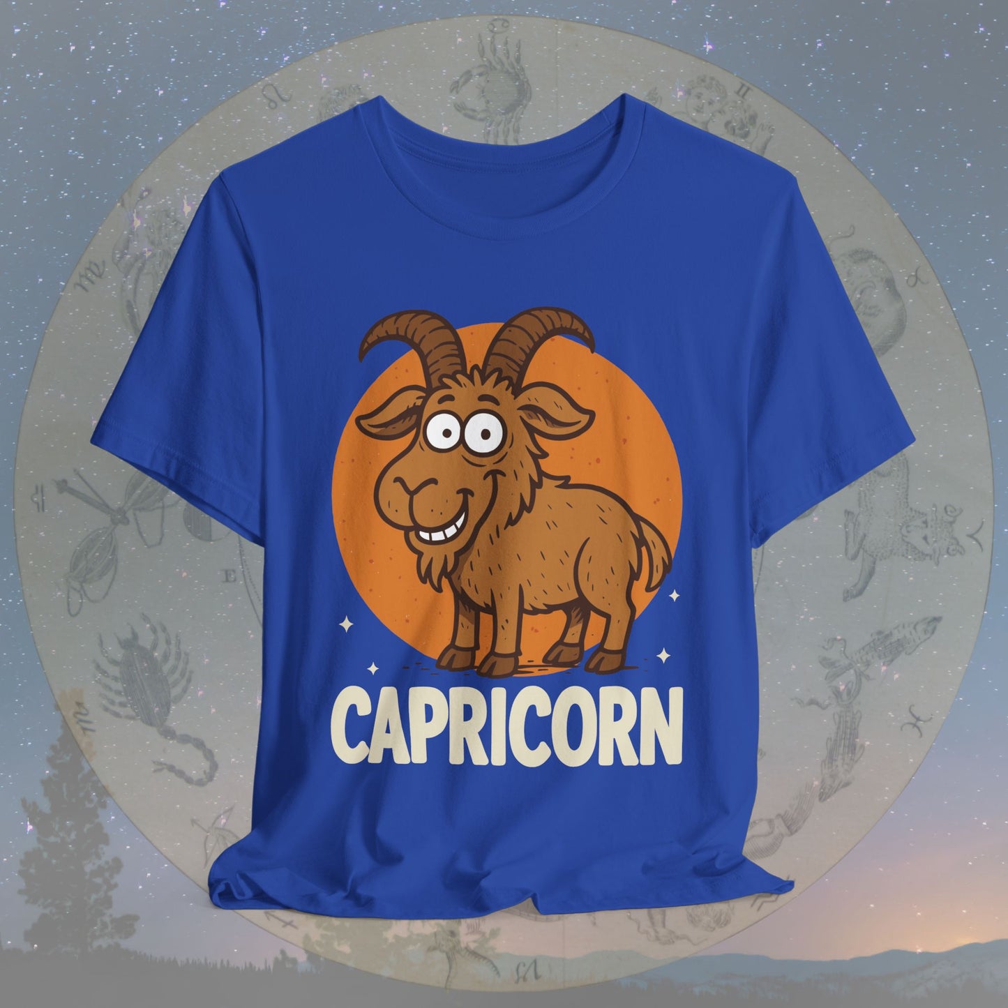 Funny Kawaii Capricorn Zodiac Sign T-Shirt