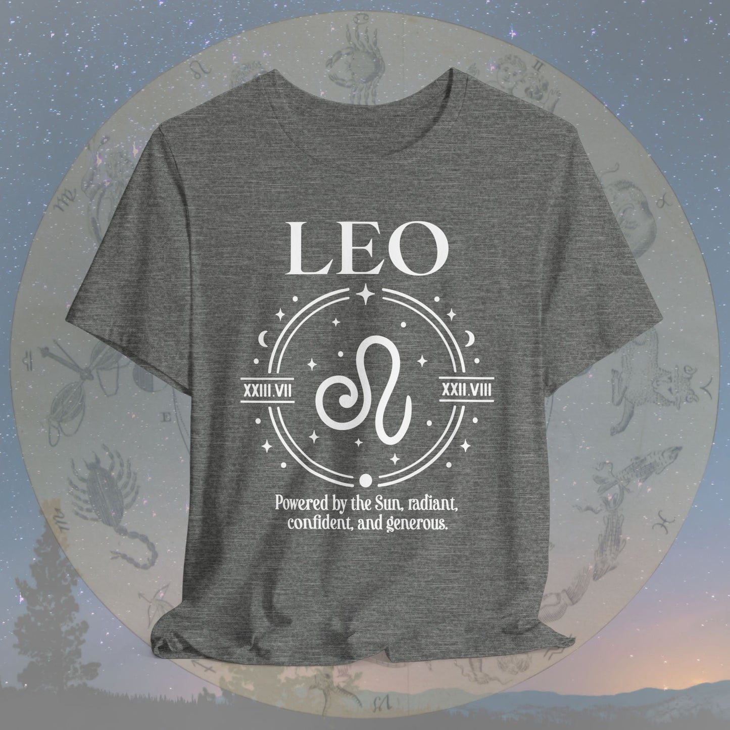 Classic Leo Zodiac Sign T-Shirt