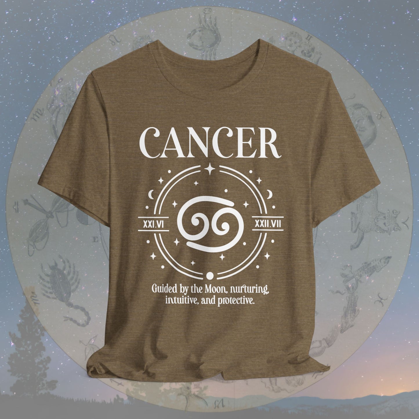 Classic Cancer Zodiac Sign T-Shirt