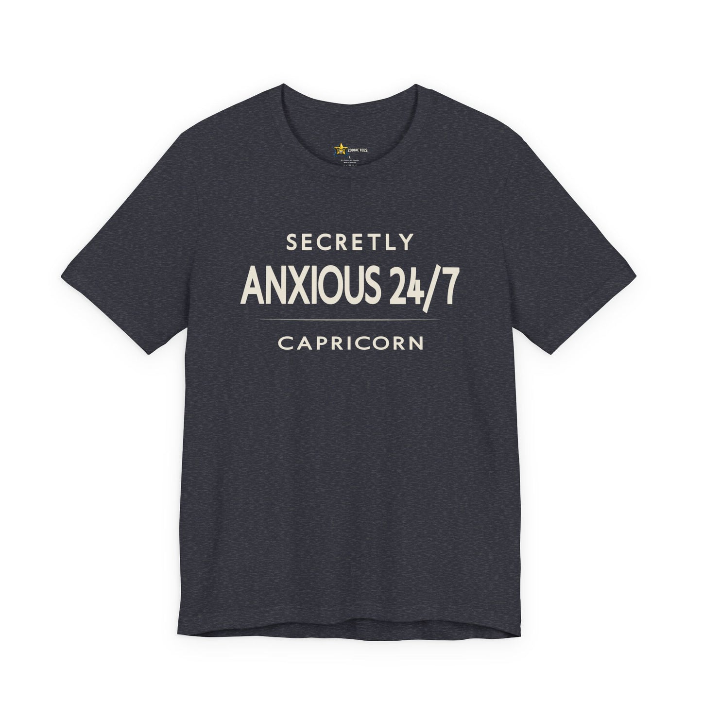 Capricorn Secretly Anxious T-Shirt