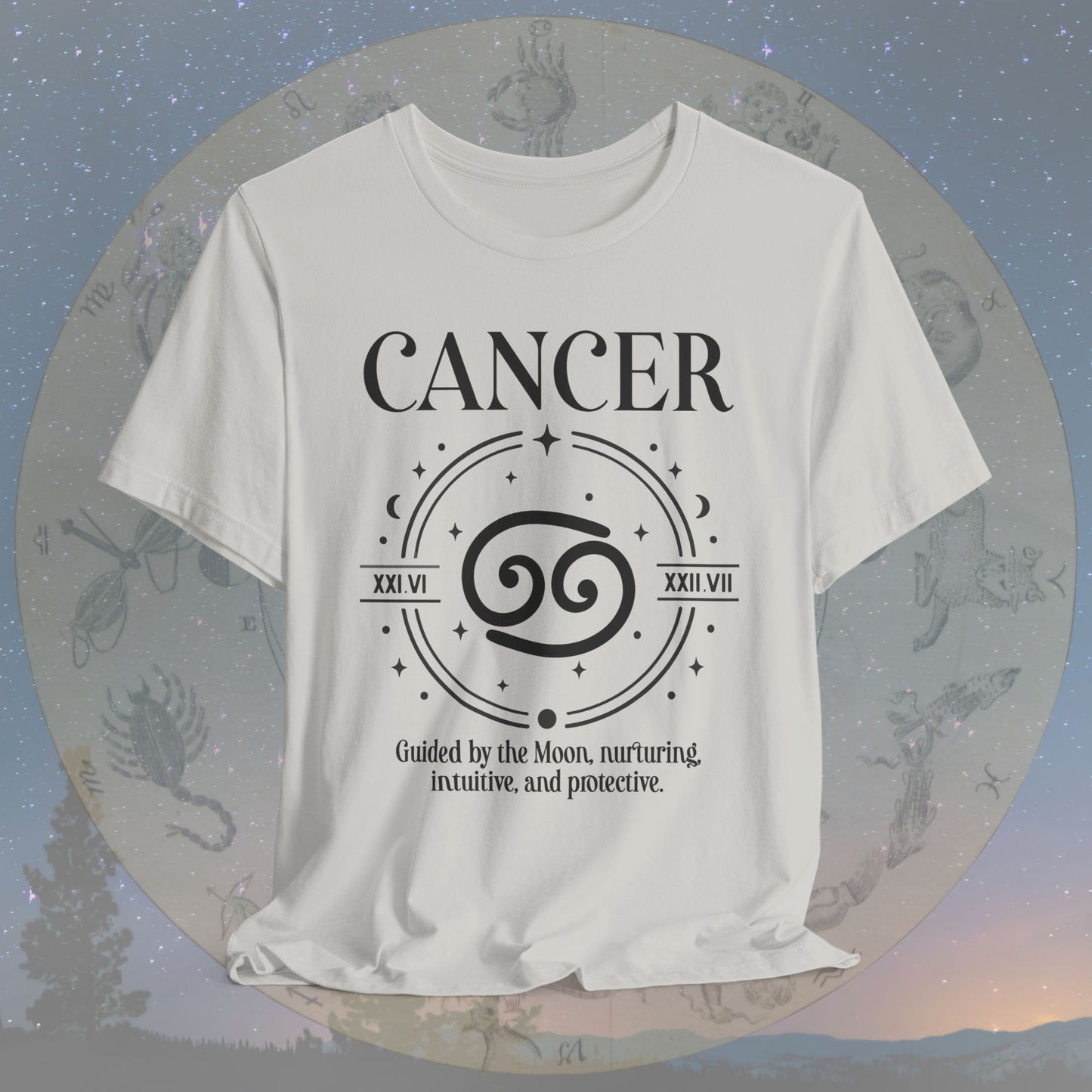 Classic Cancer Zodiac Sign T-Shirt