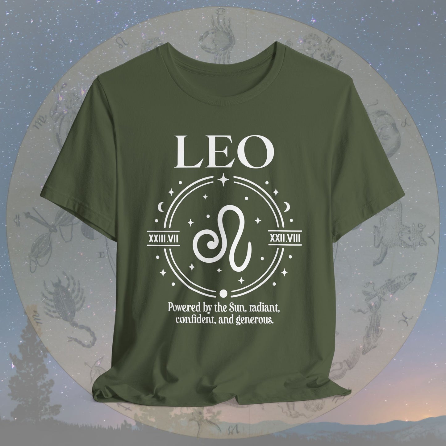 Classic Leo Zodiac Sign T-Shirt