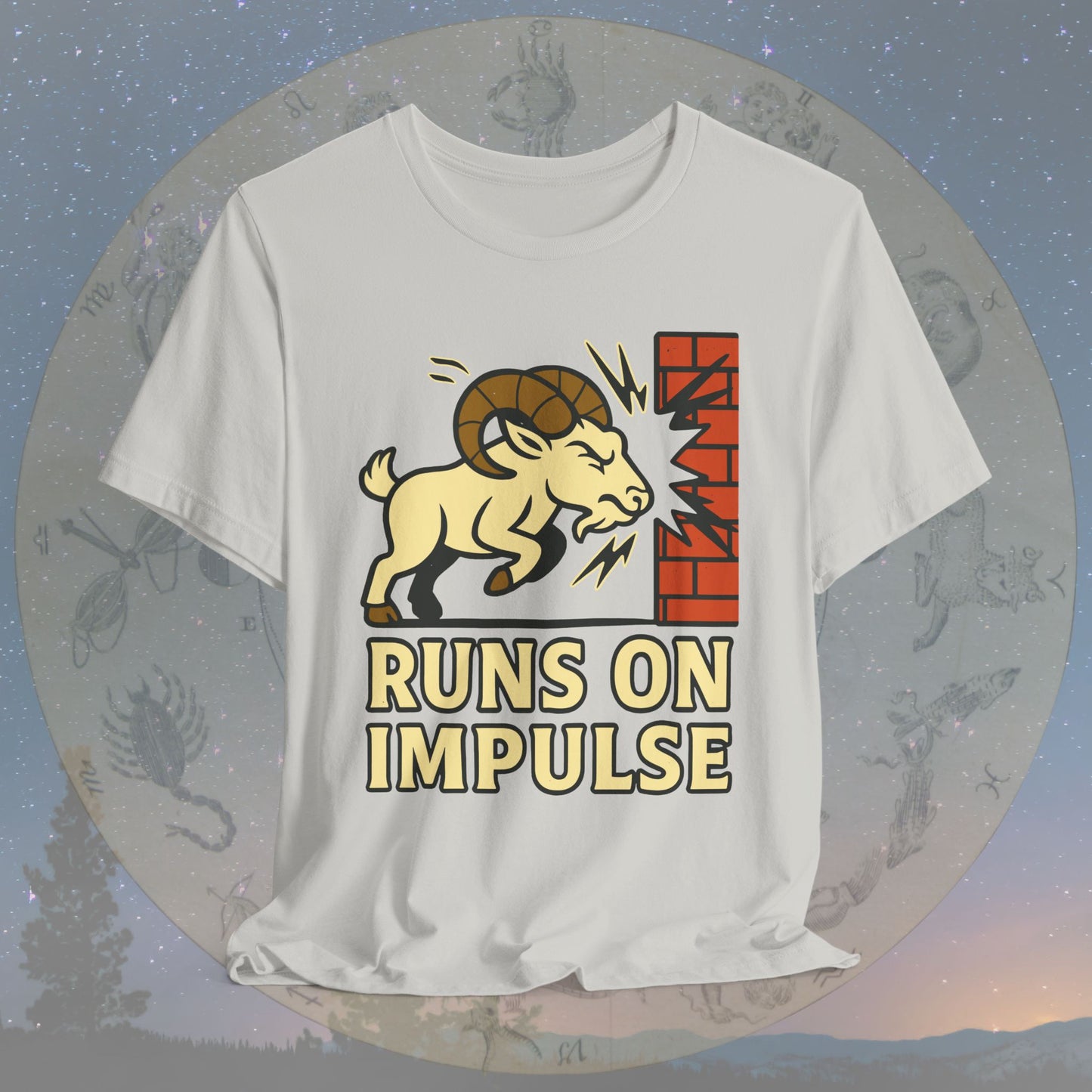 Funny Aries Impulse Driven T-Shirt