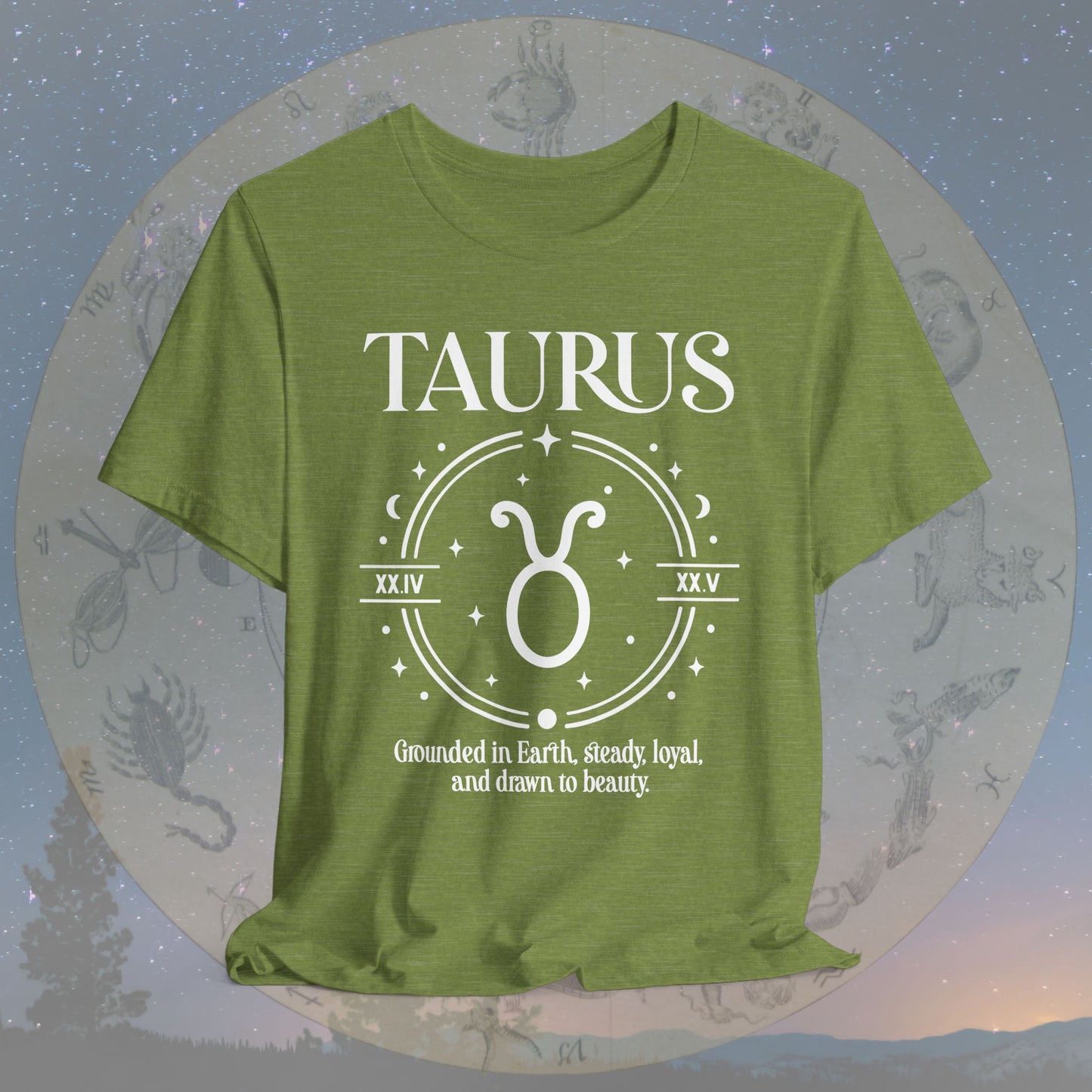 Classic Taurus Zodiac Sign T-Shirt