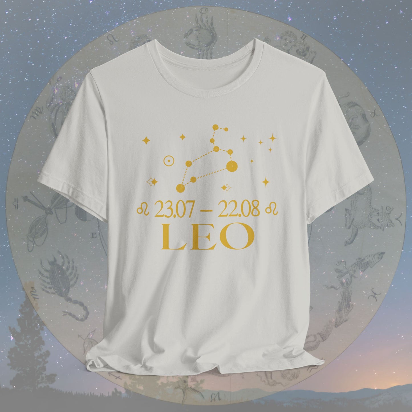Leo Star Constellation Zodiac T-Shirt
