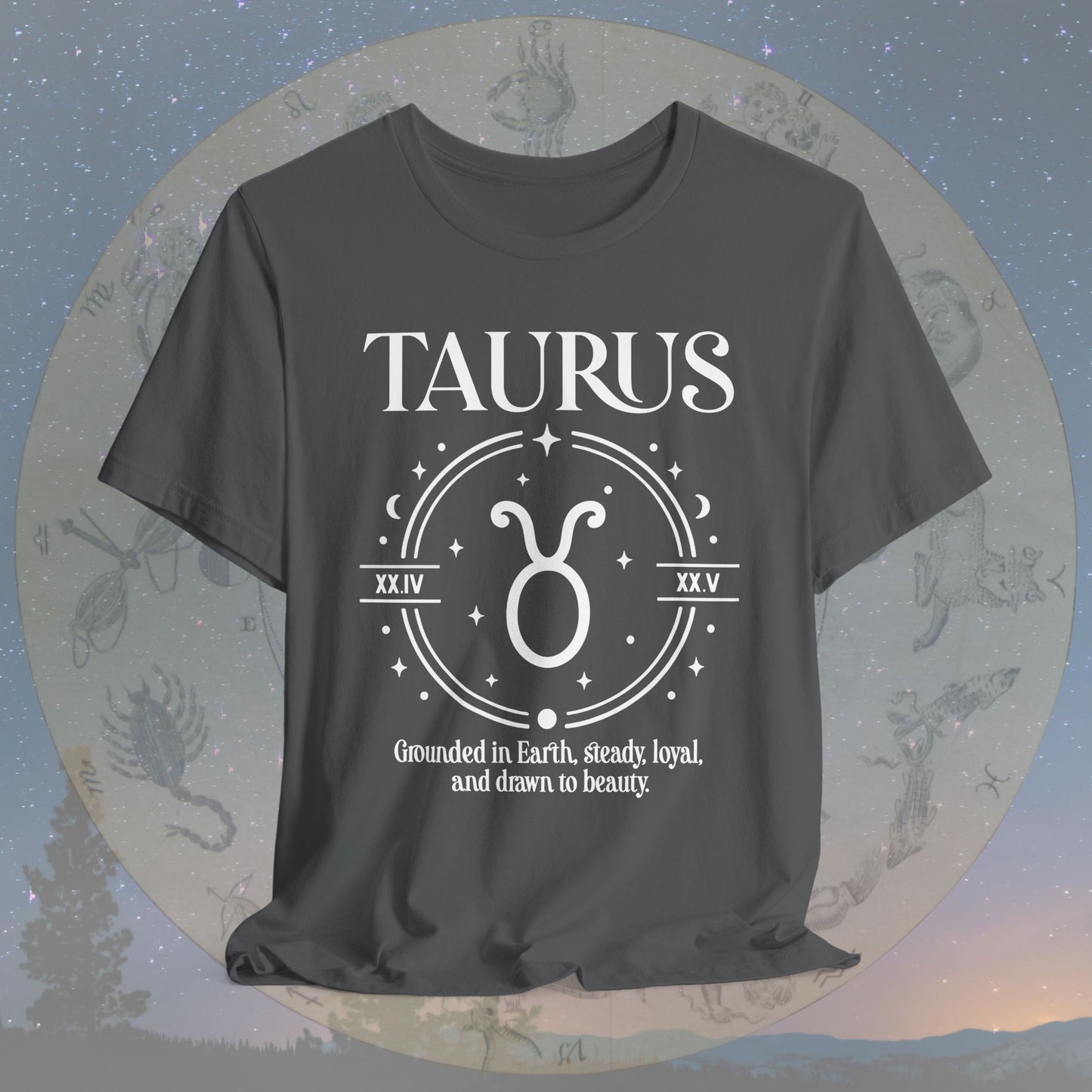 Classic Taurus Zodiac Sign T-Shirt