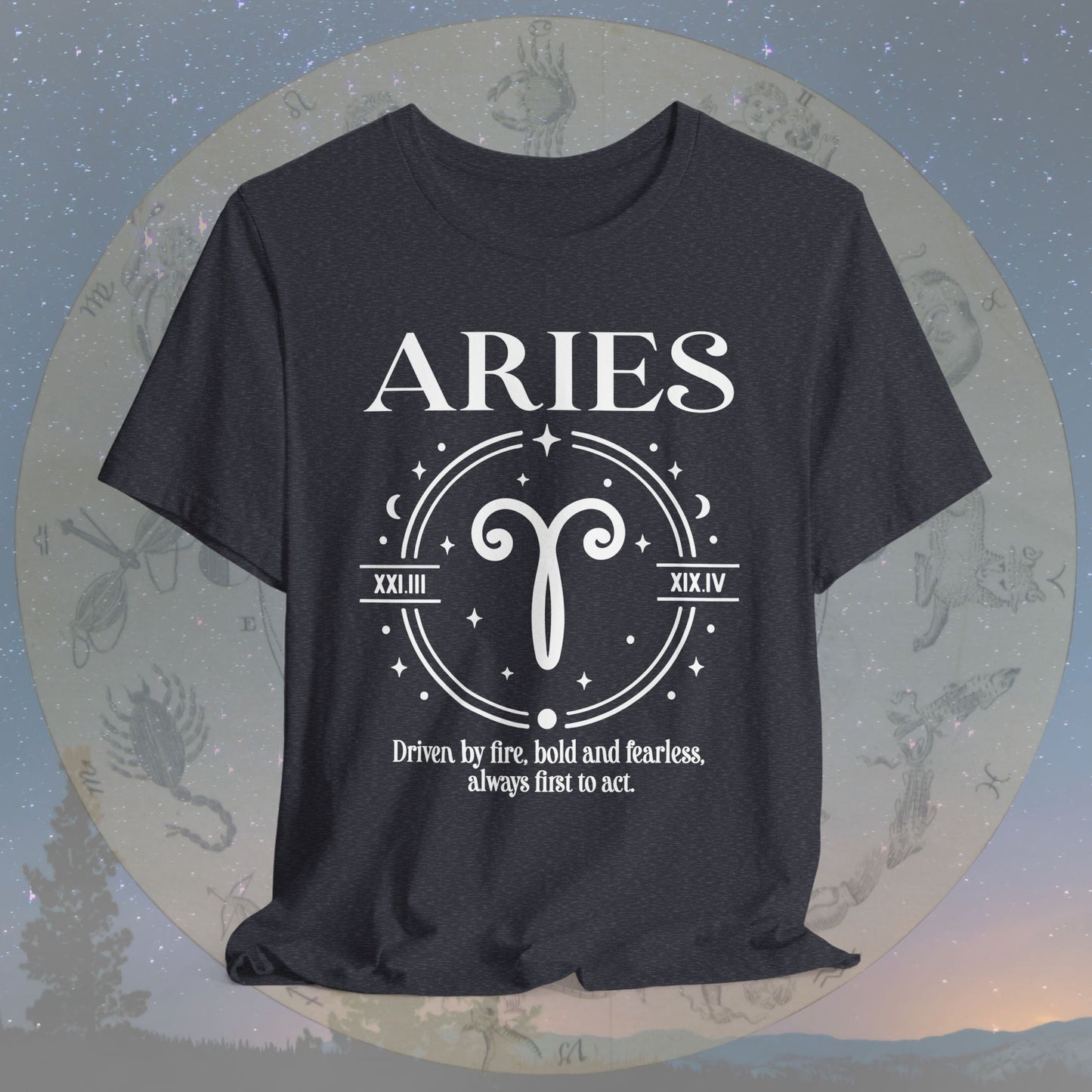 Classic Aries Zodiac Sign T-Shirt