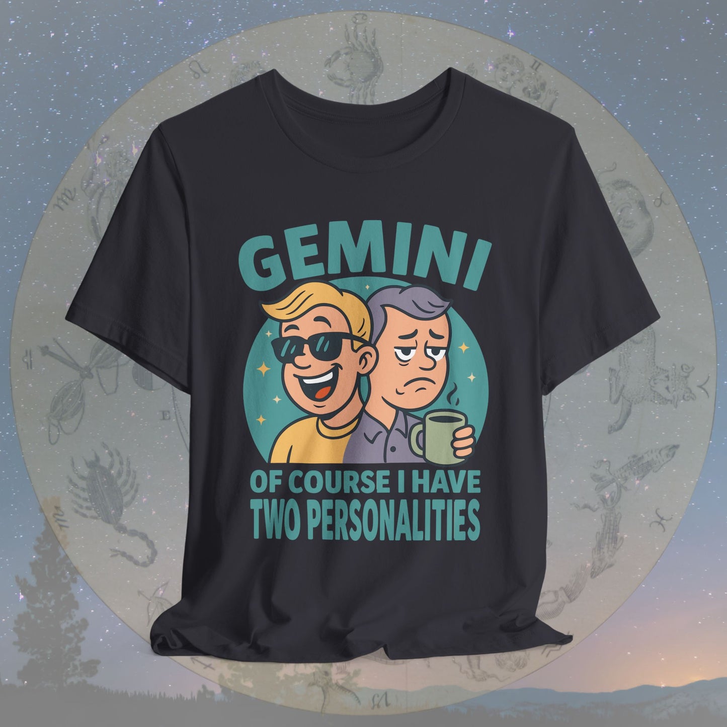 Funny Gemini Two Personalities T-Shirt