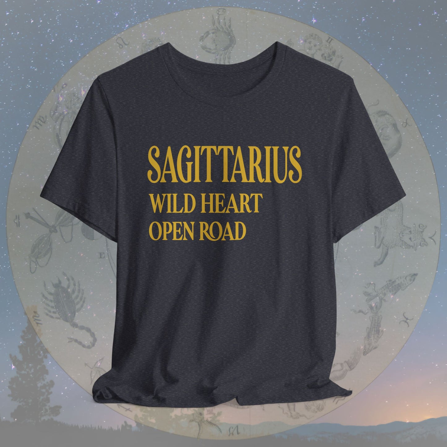 Sagittarius Wild Heart T-Shirt
