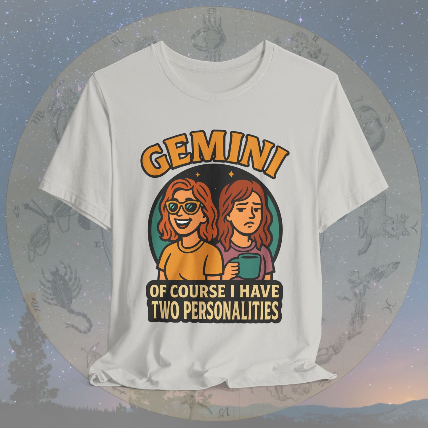 Playful Gemini Two Sides T-Shirt