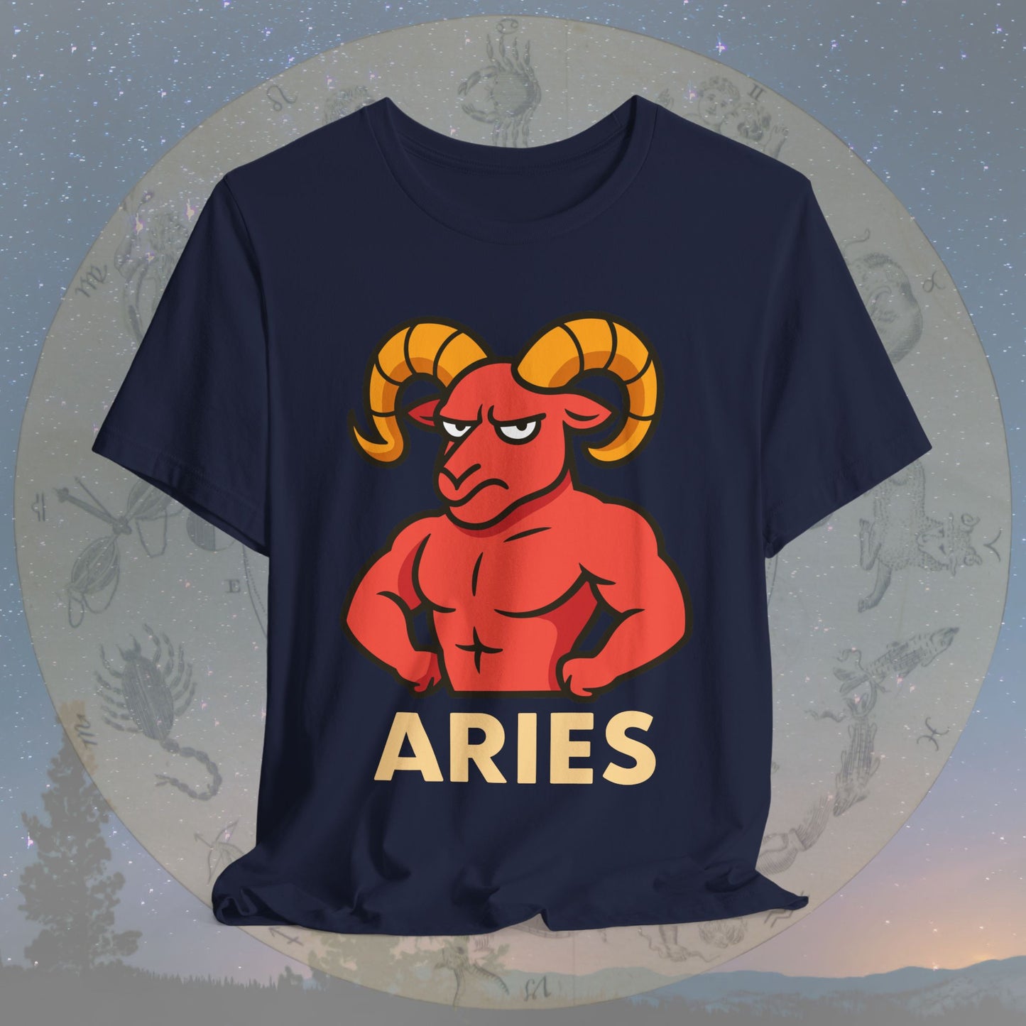 Funny Fierce Aries Zodiac Sign T-Shirt