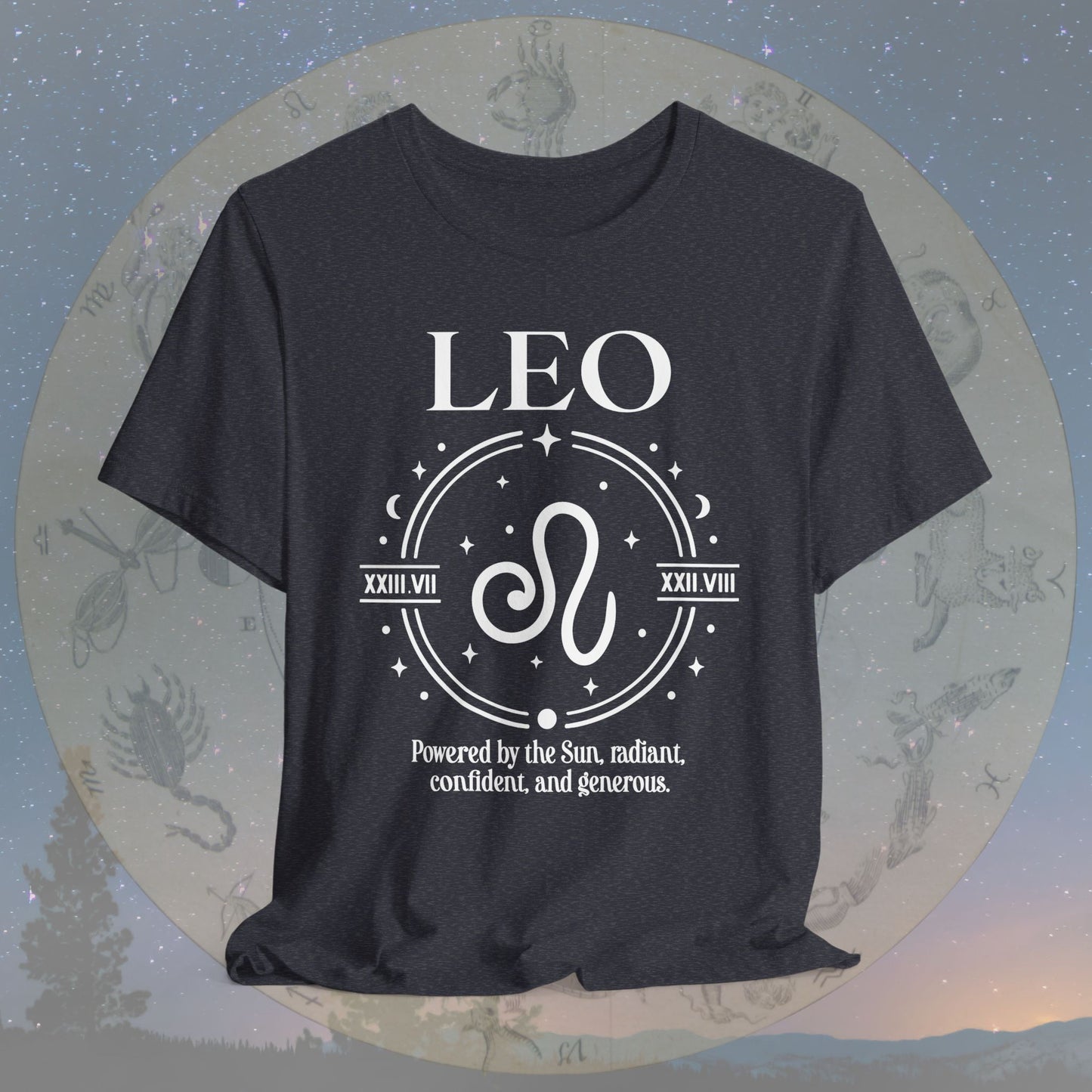 Classic Leo Zodiac Sign T-Shirt