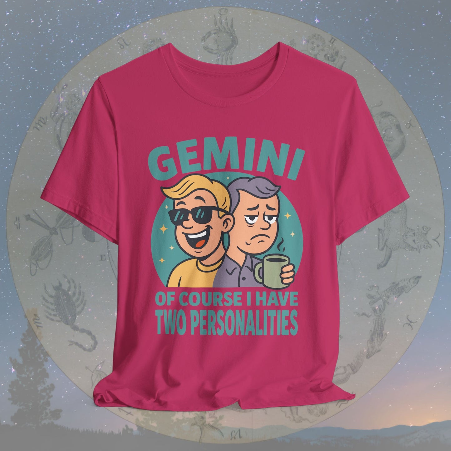 Funny Gemini Two Personalities T-Shirt
