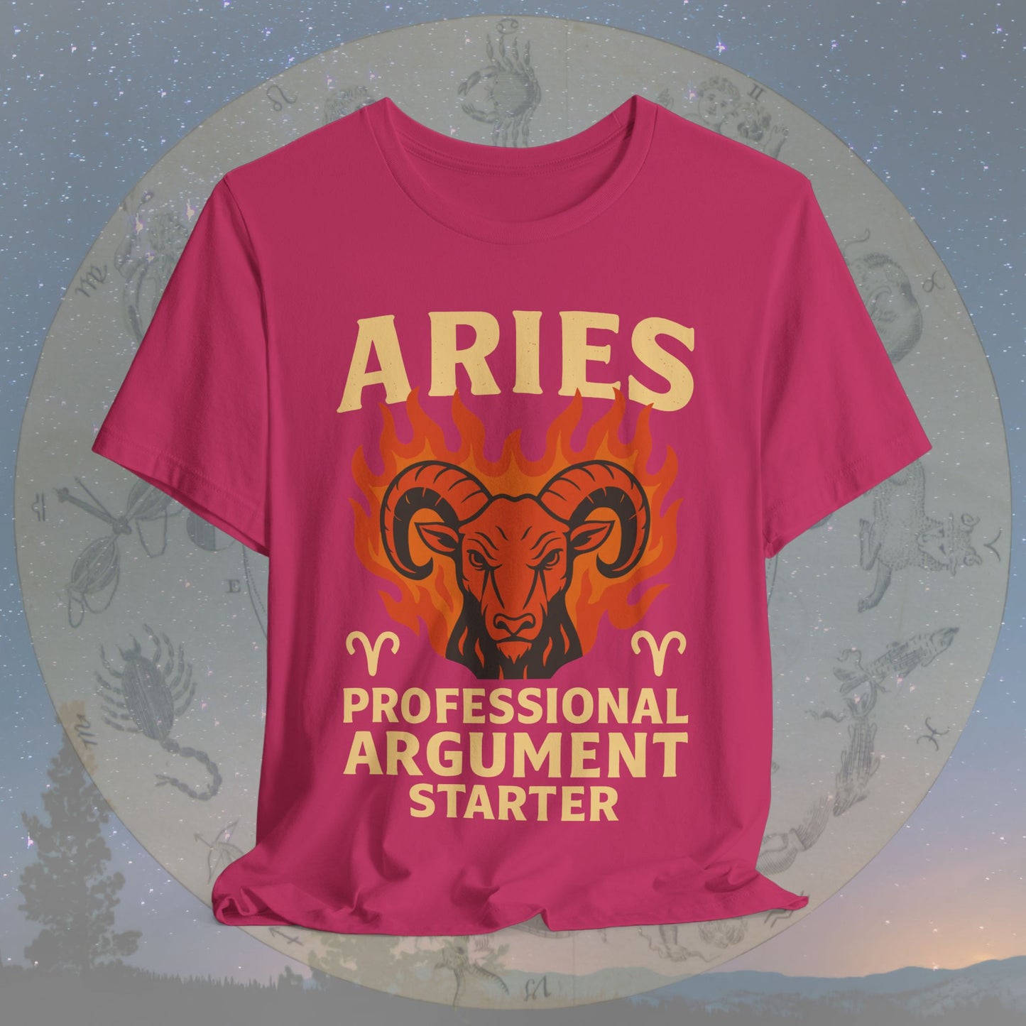 Aries Argument Starter Zodiac Sign T-Shirt
