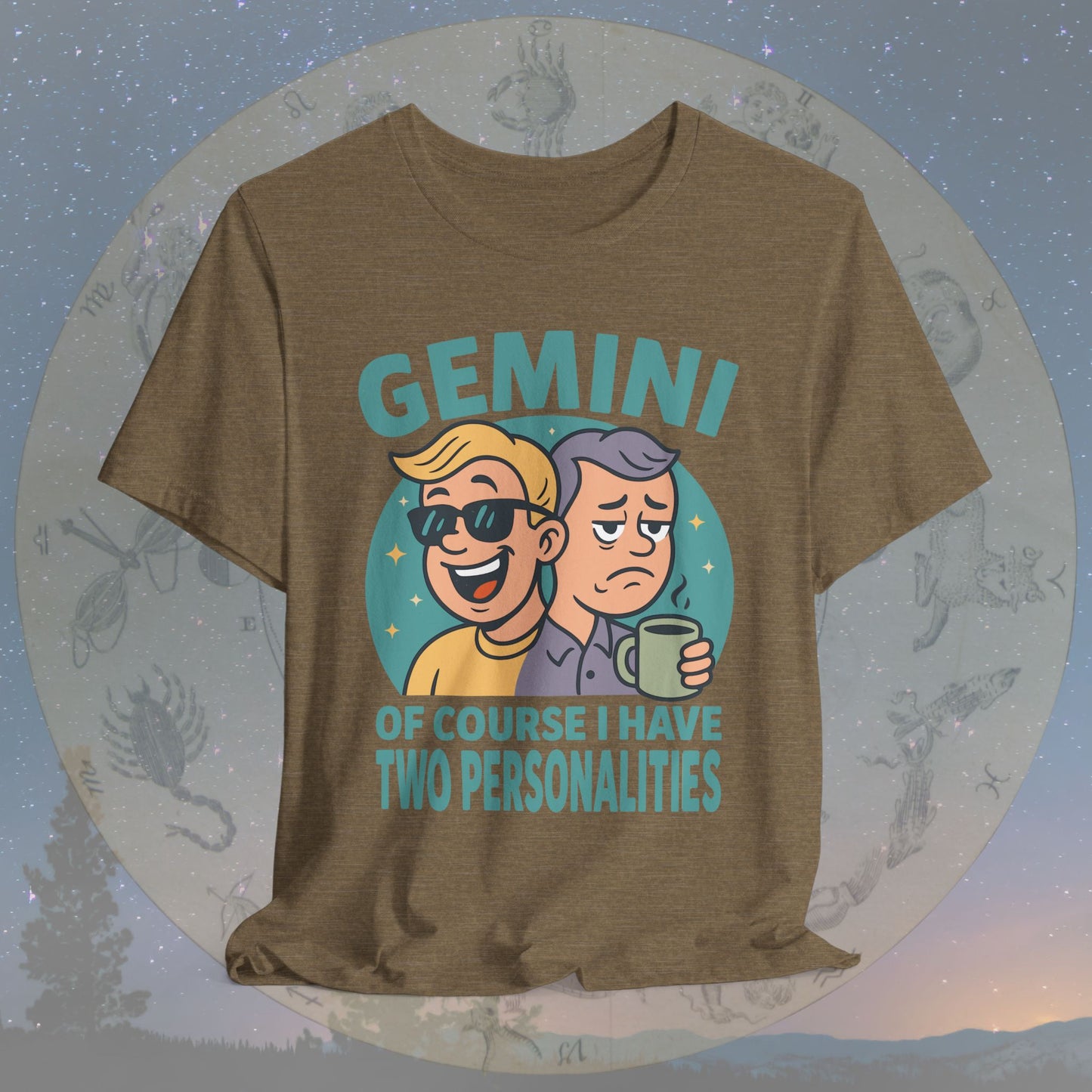 Funny Gemini Two Personalities T-Shirt