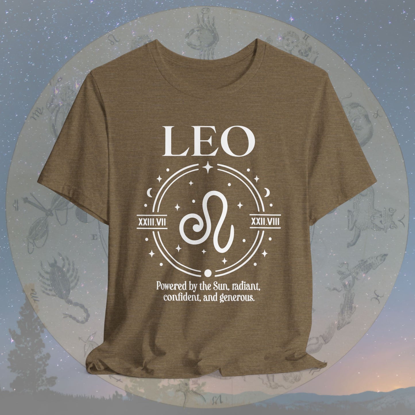 Classic Leo Zodiac Sign T-Shirt
