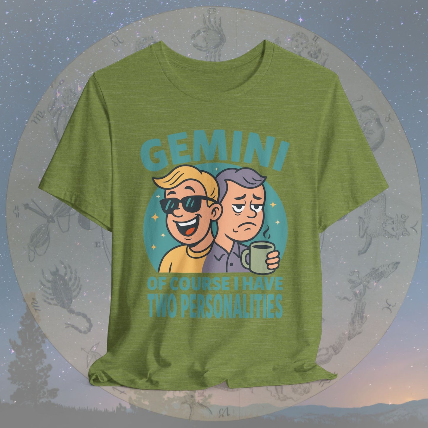 Funny Gemini Two Personalities T-Shirt
