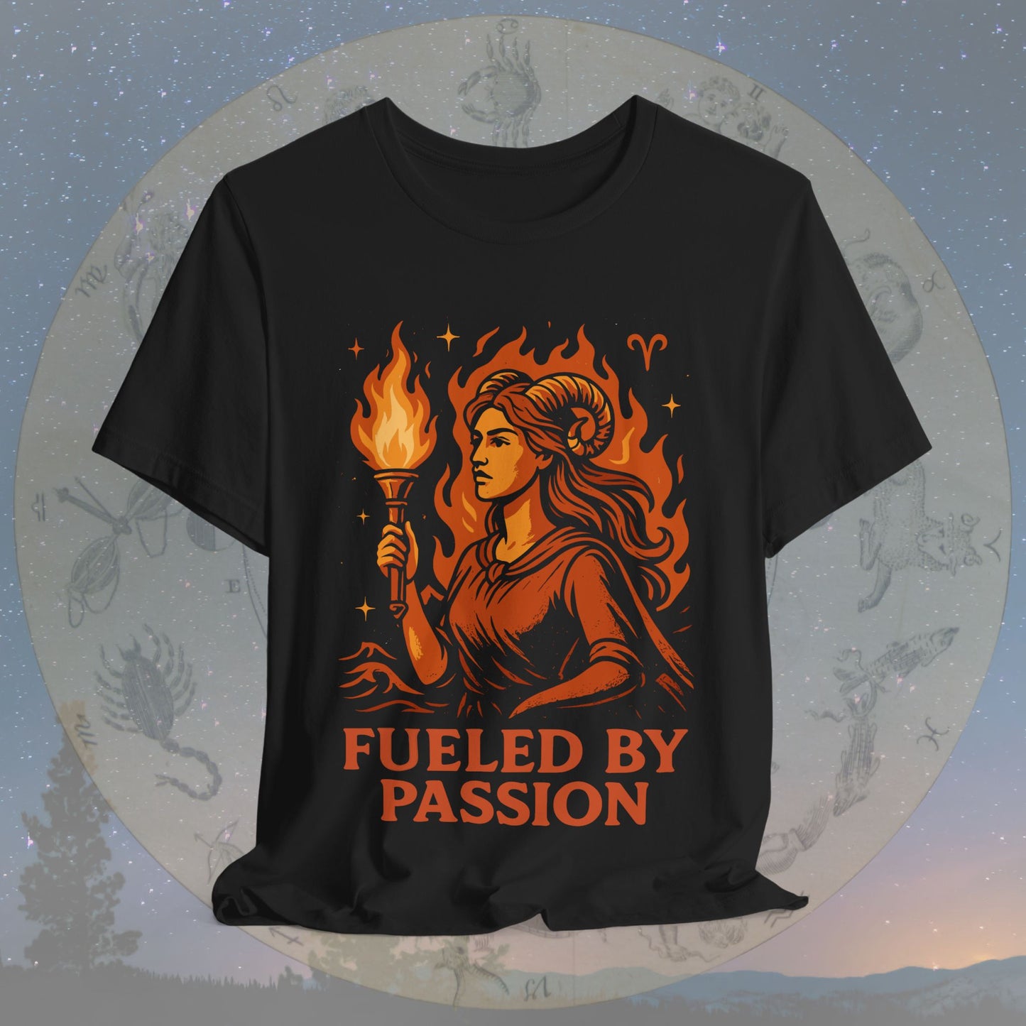 Fueled by Passion Aries T-Shirt