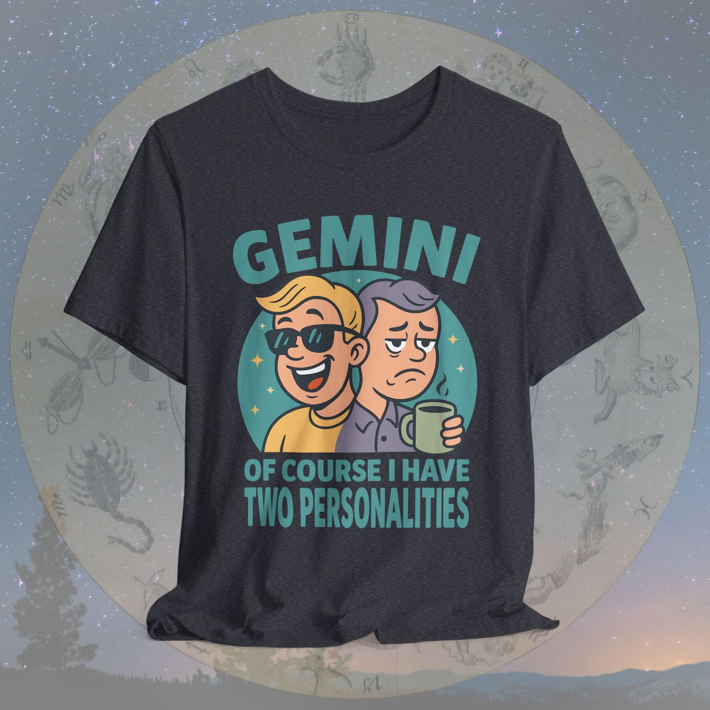 Funny Gemini Two Personalities T-Shirt