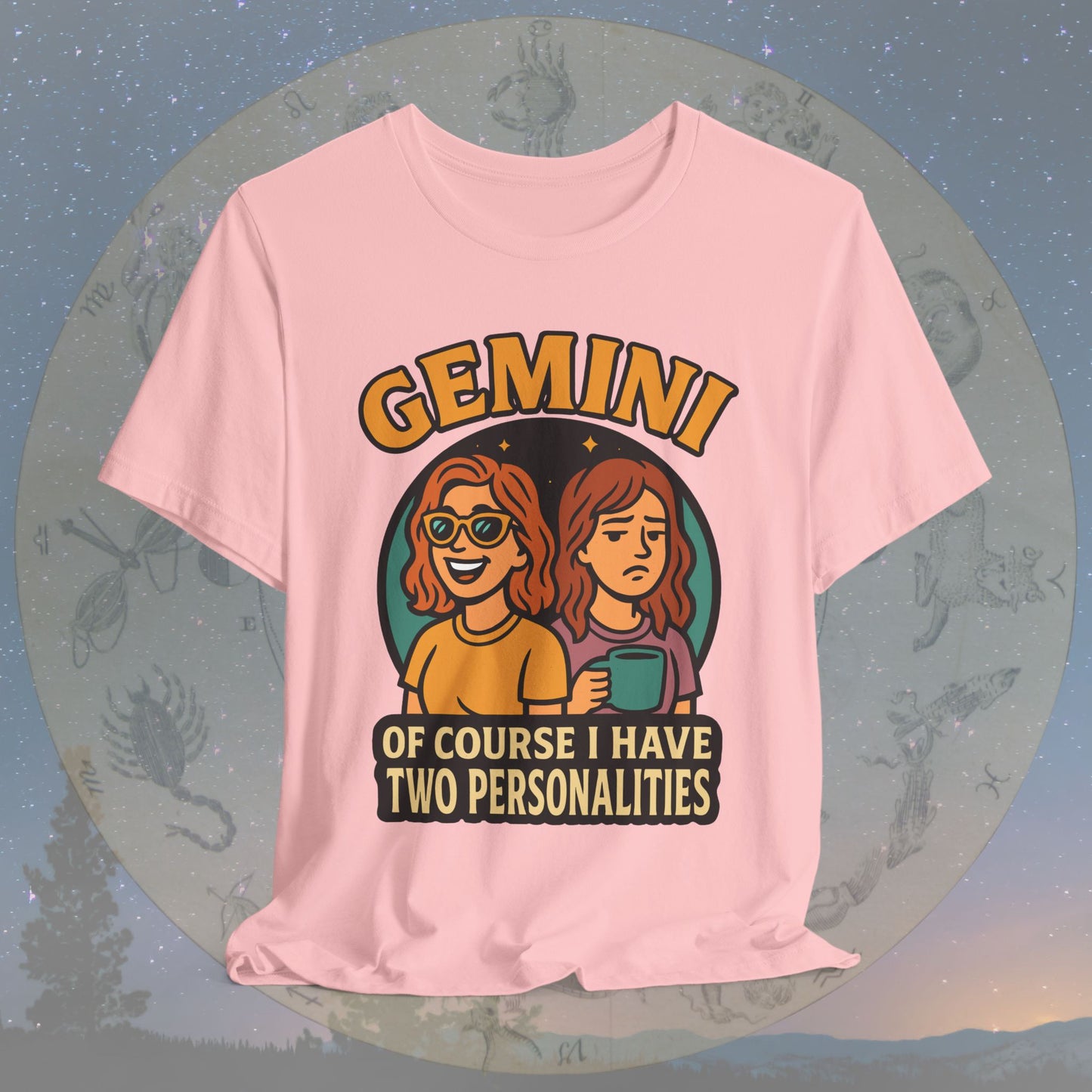 Playful Gemini Two Sides T-Shirt