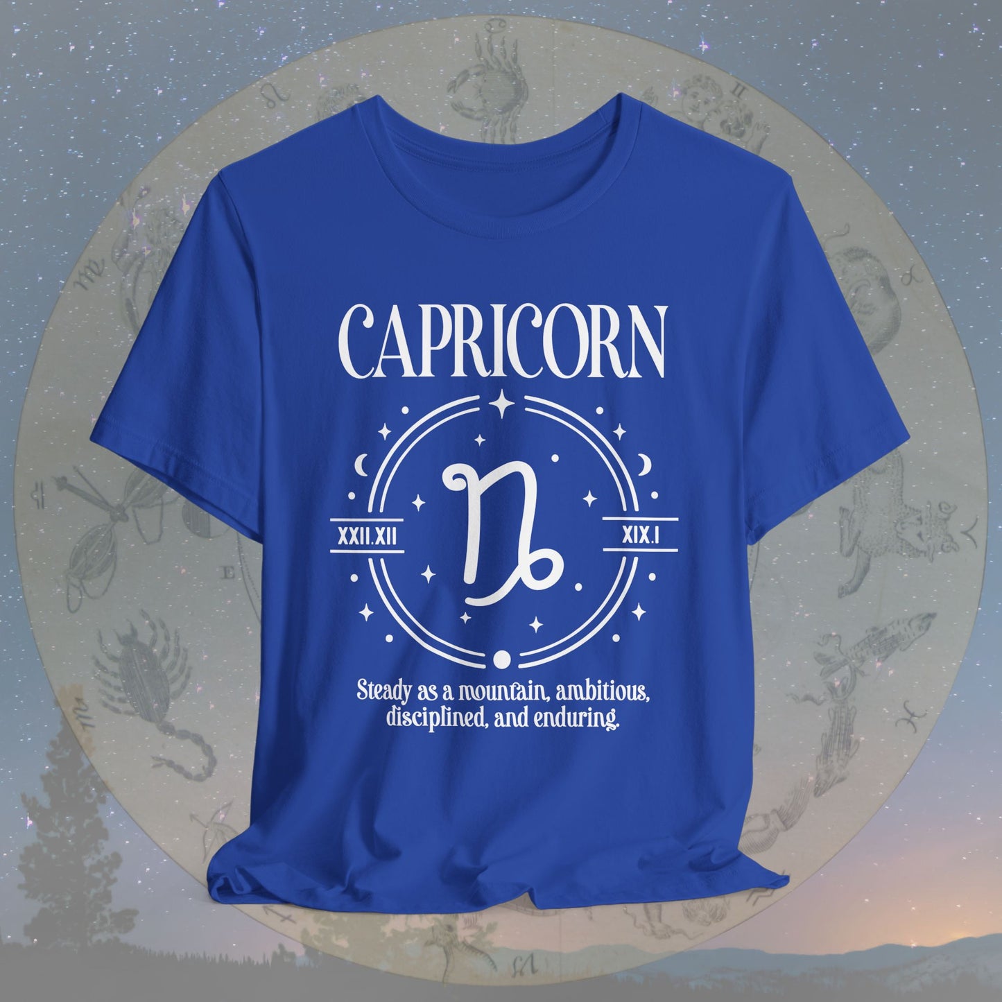 Classic Capricorn Zodiac Sign T-Shirt