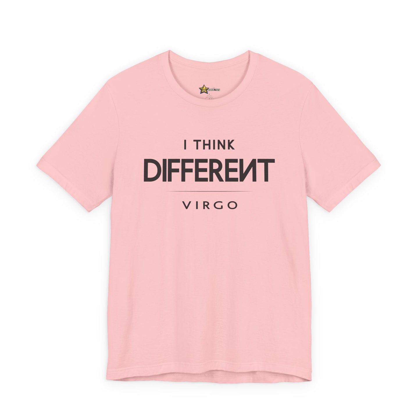Virgo Analytical Zodiac T-Shirt – Think Different Tee