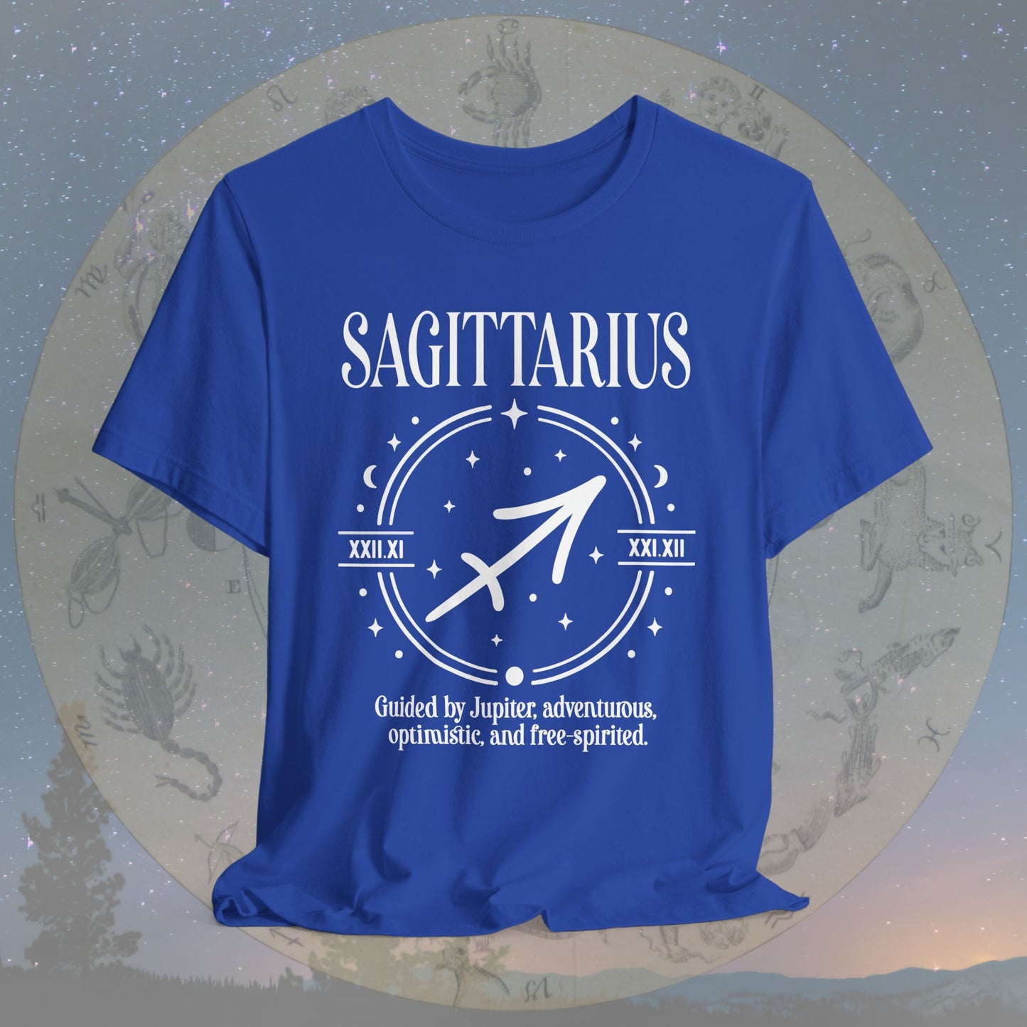 Classic Sagittarius Zodiac Sign T-Shirt