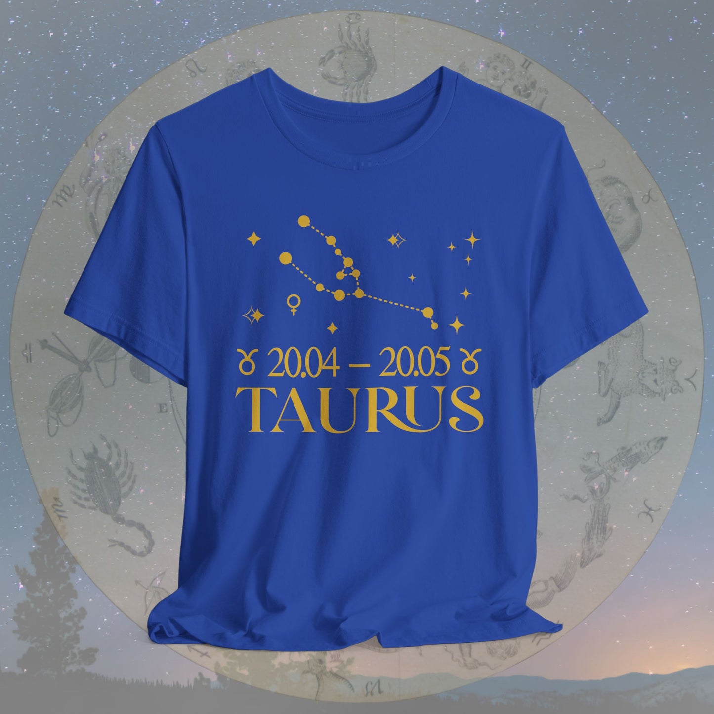Taurus Star Constellation Zodiac T-Shirt