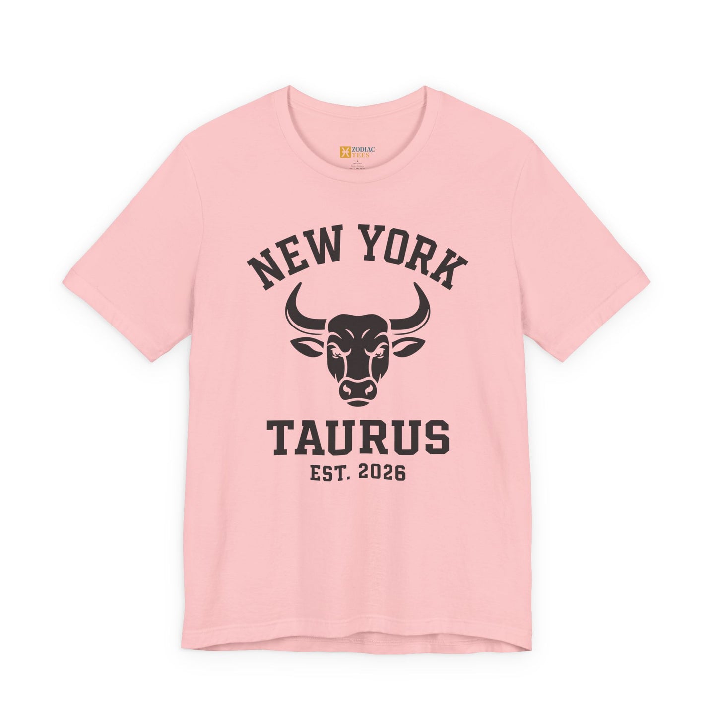 Taurus Varsity T-Shirt – New York Zodiac Bull Tee