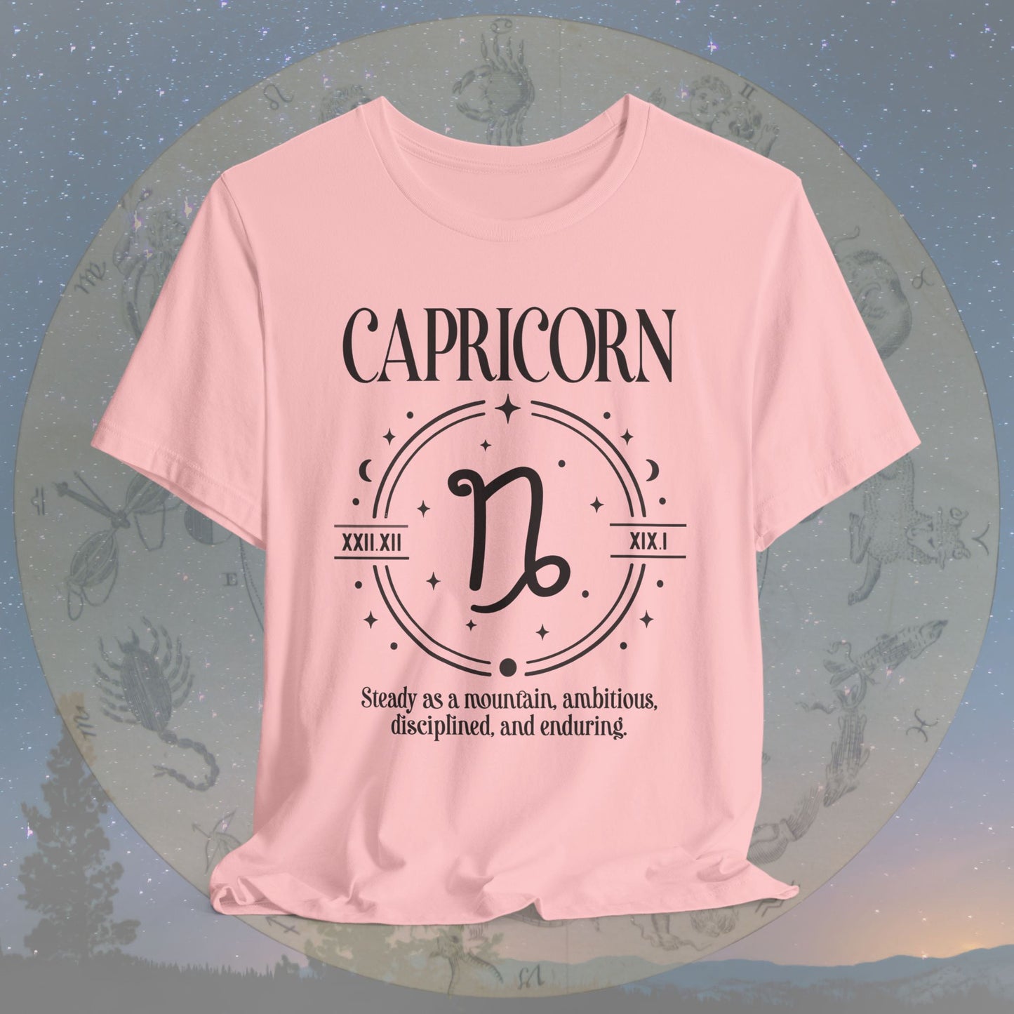 Classic Capricorn Zodiac Sign T-Shirt