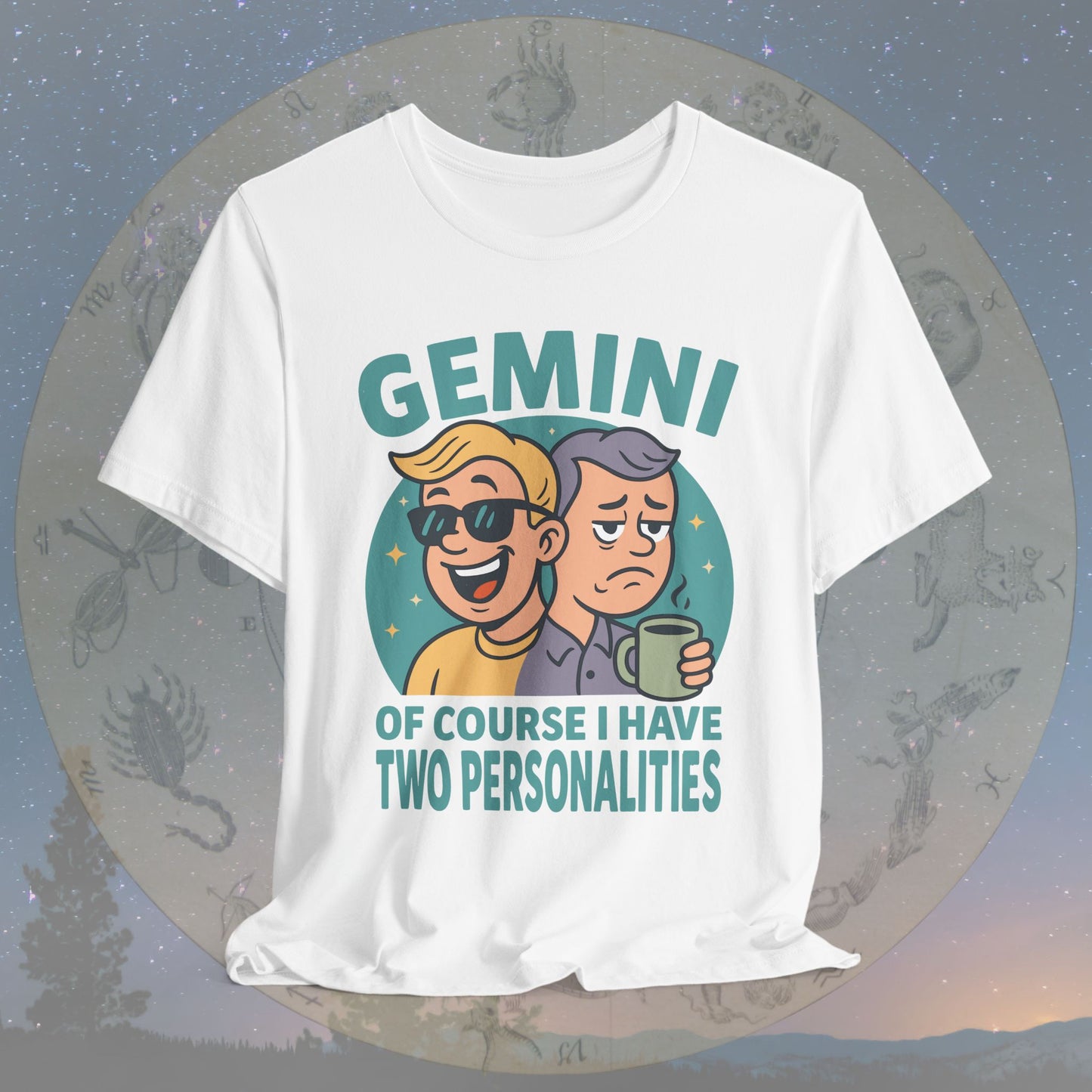 Funny Gemini Two Personalities T-Shirt
