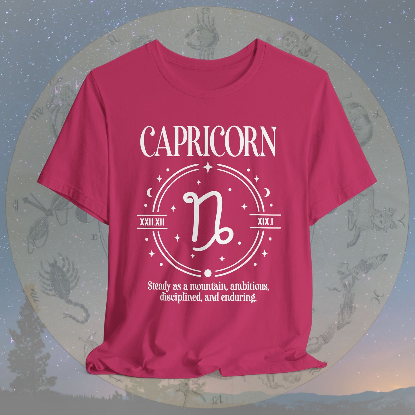 Classic Capricorn Zodiac Sign T-Shirt