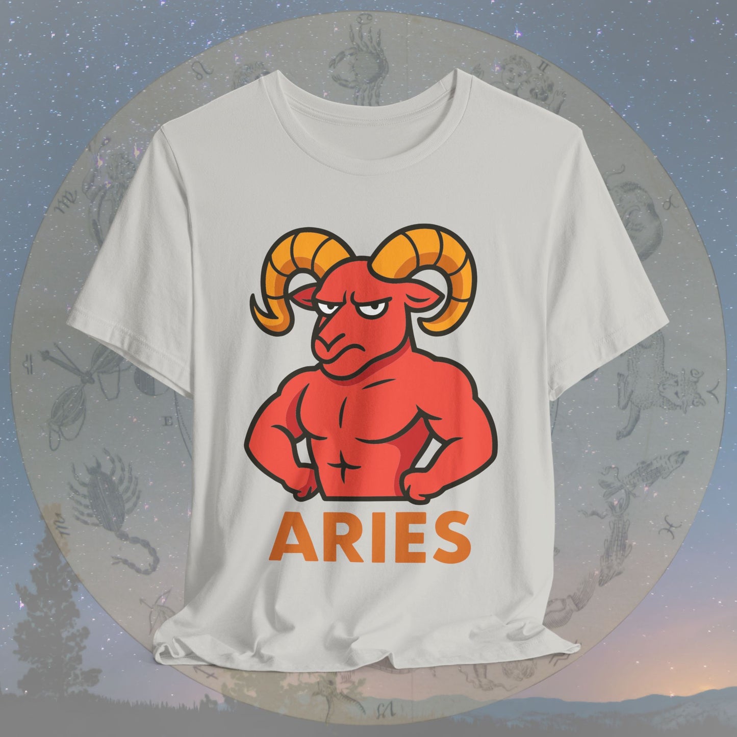 Funny Fierce Aries Zodiac Sign T-Shirt