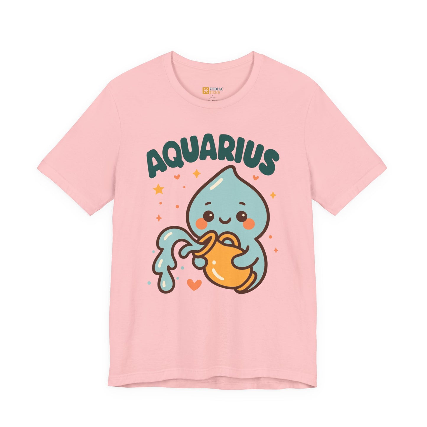 Aquarius Cute Water Bearer T-Shirt – Playful Zodiac Energy Tee