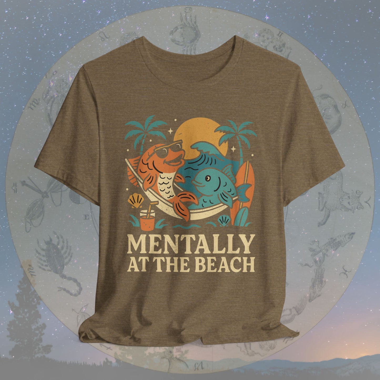 Relaxed Mentally at the Beach T-Shirt