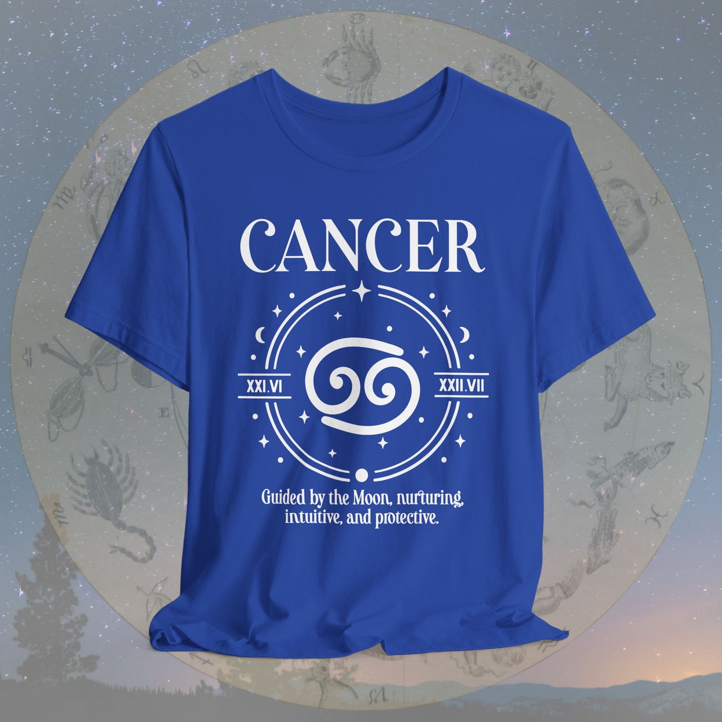 Classic Cancer Zodiac Sign T-Shirt