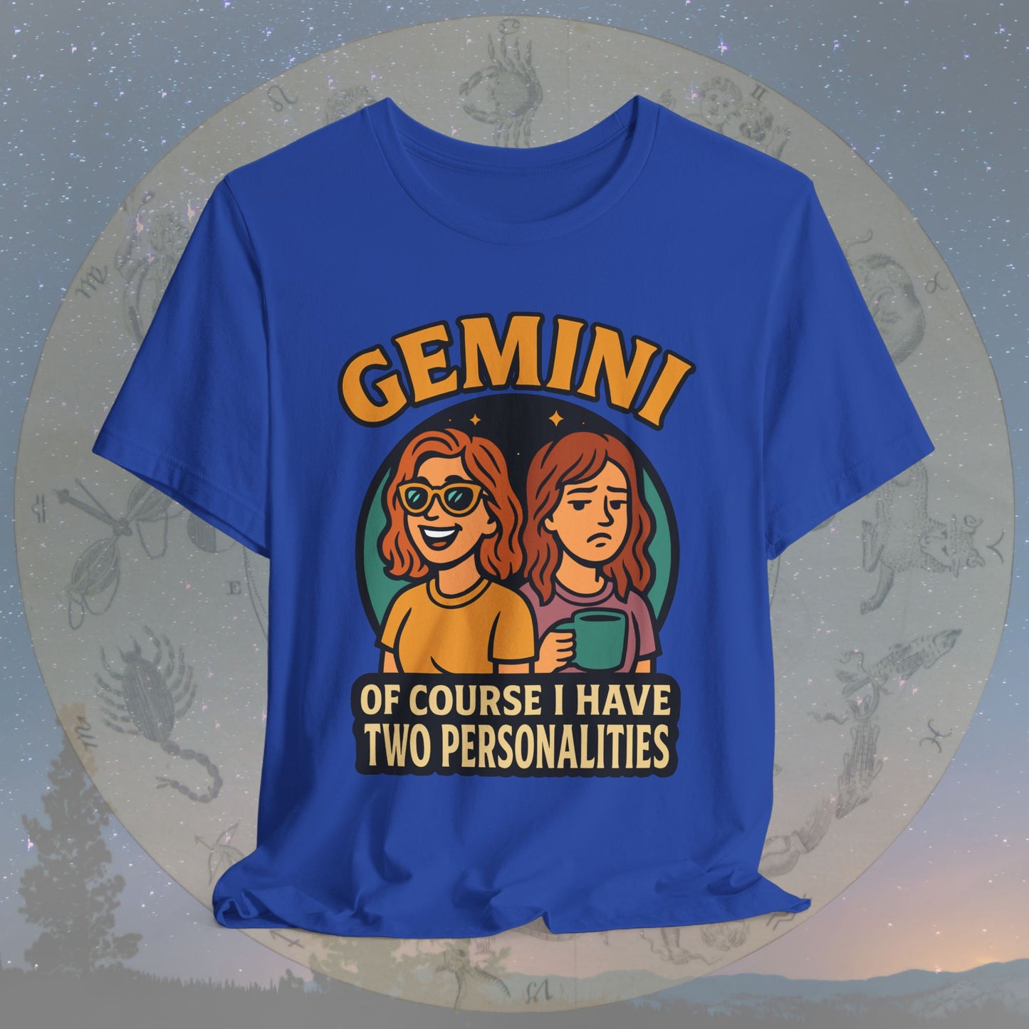 Playful Gemini Two Sides T-Shirt