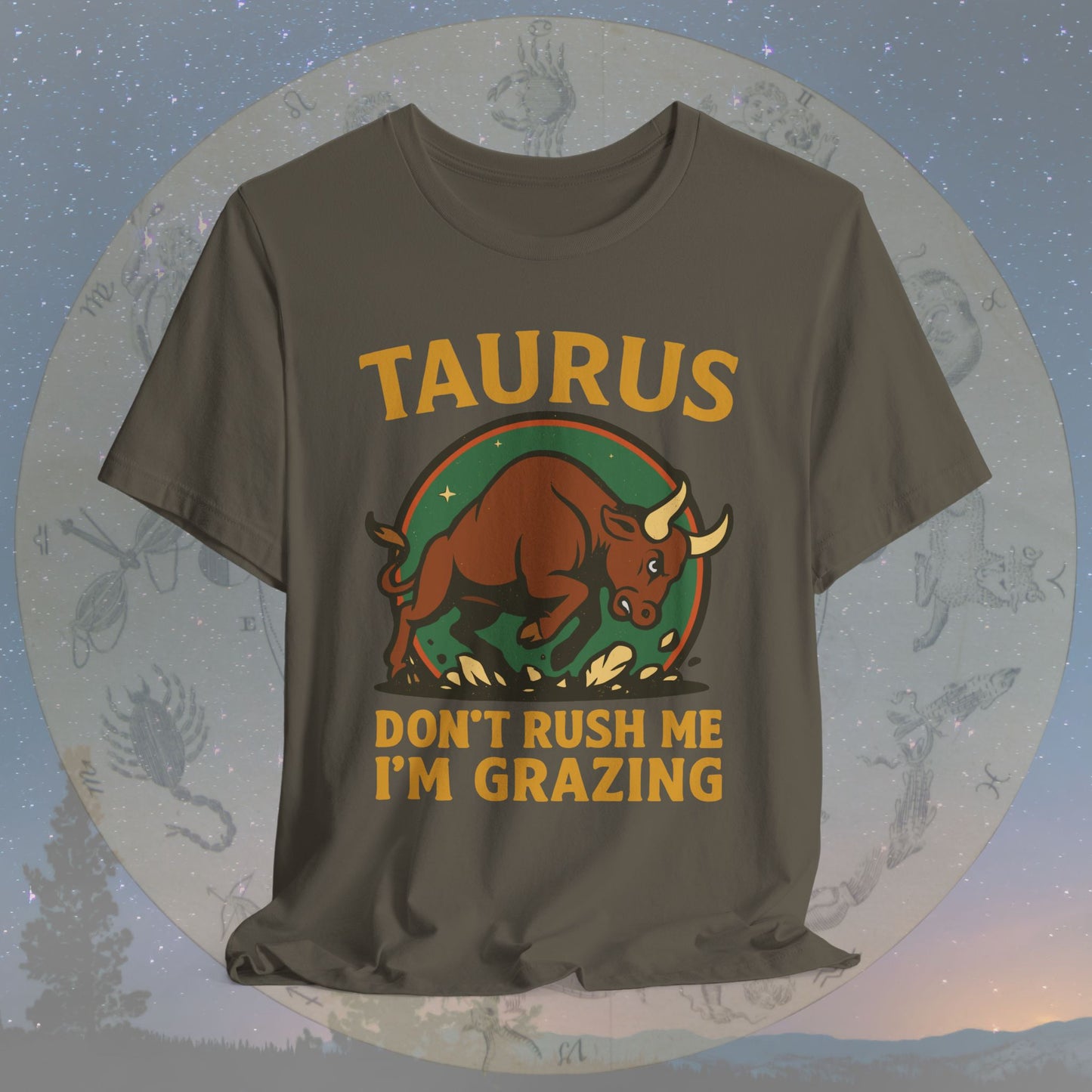 Fierce Taurus Grazing Mode T-Shirt