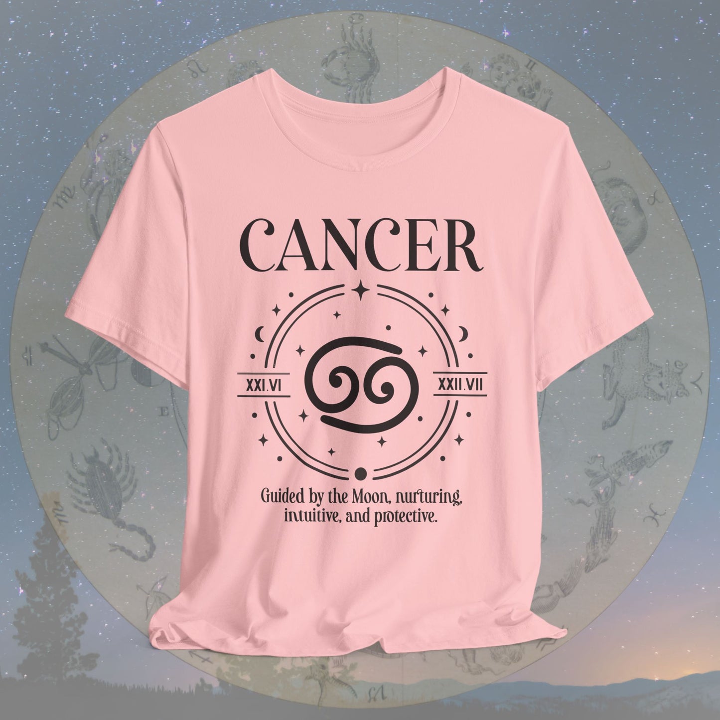 Classic Cancer Zodiac Sign T-Shirt