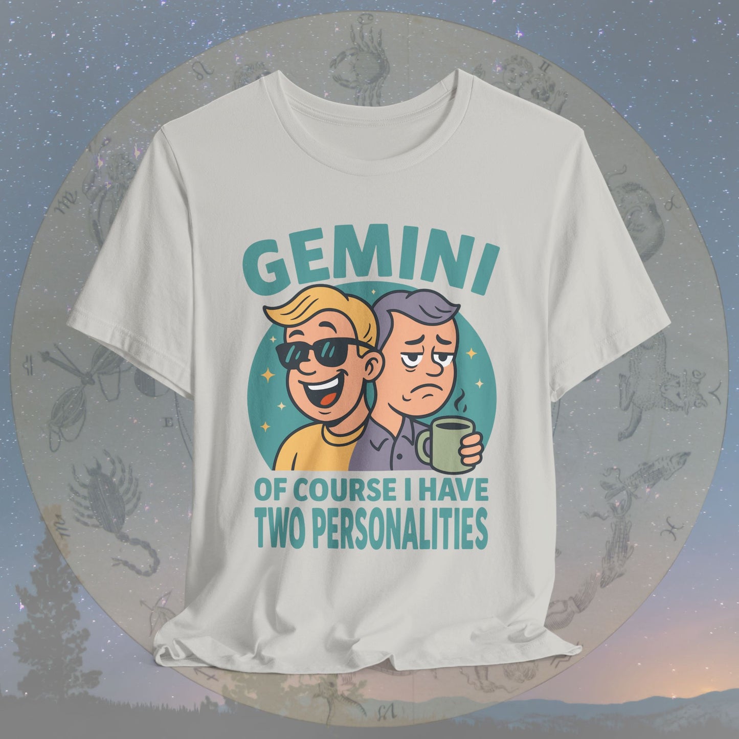 Funny Gemini Two Personalities T-Shirt