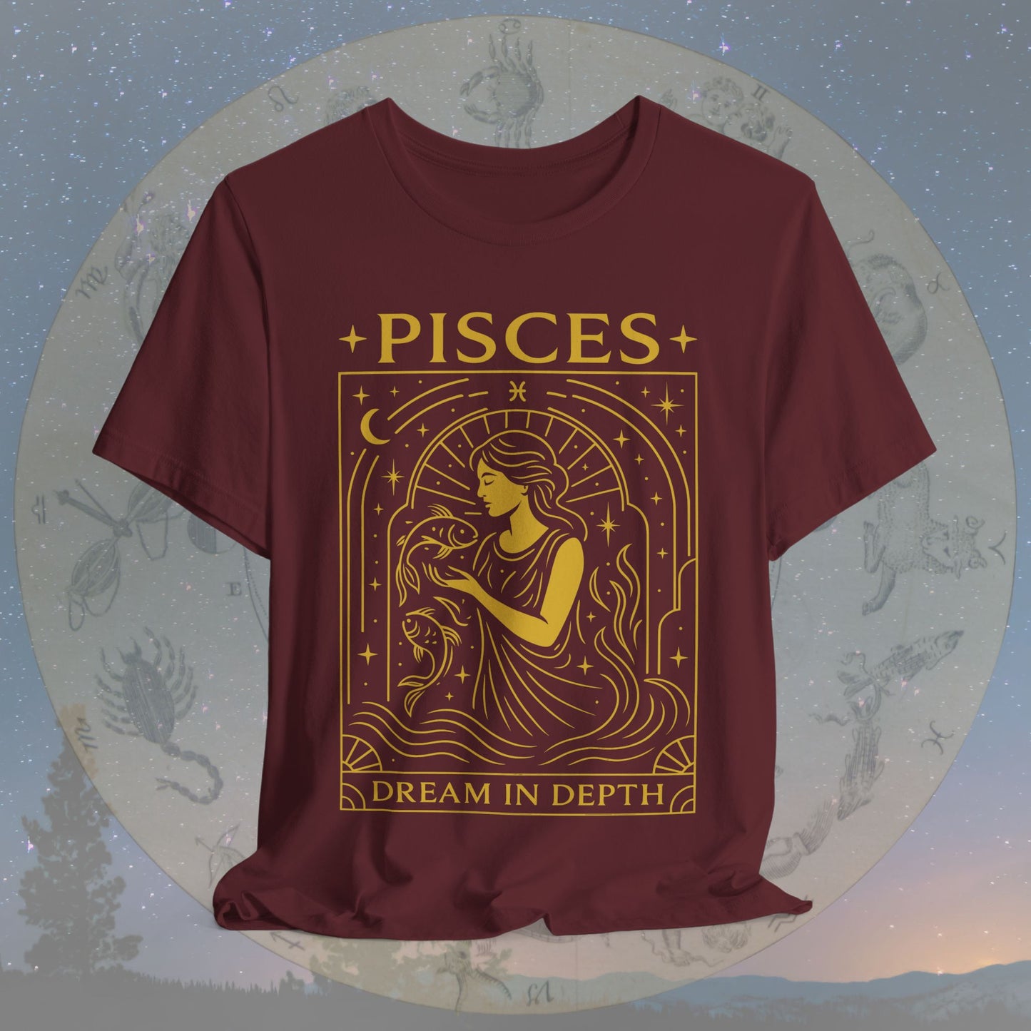 Mystic Dream in Depth Pisces T-Shirt