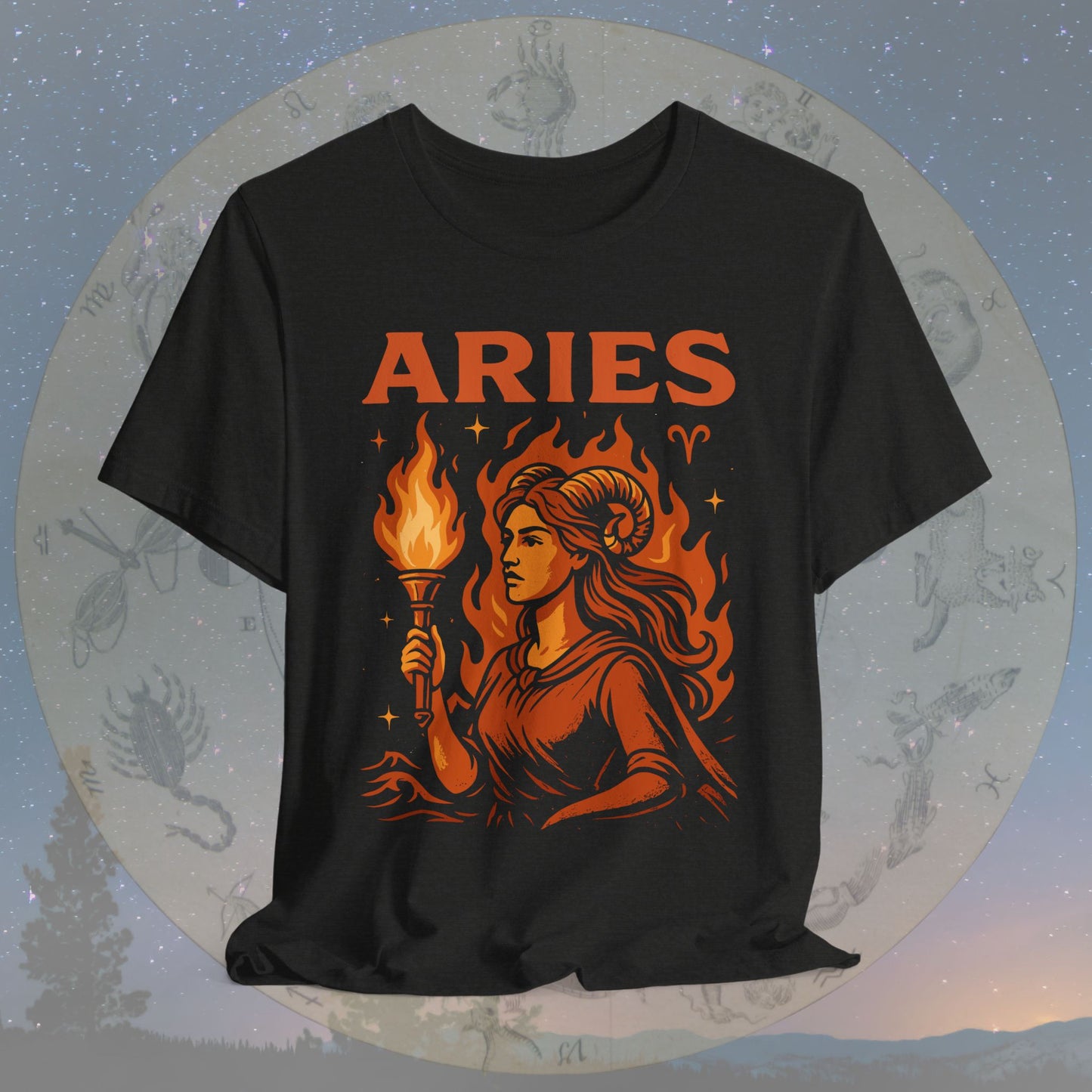 Fierce Flame Aries T-Shirt