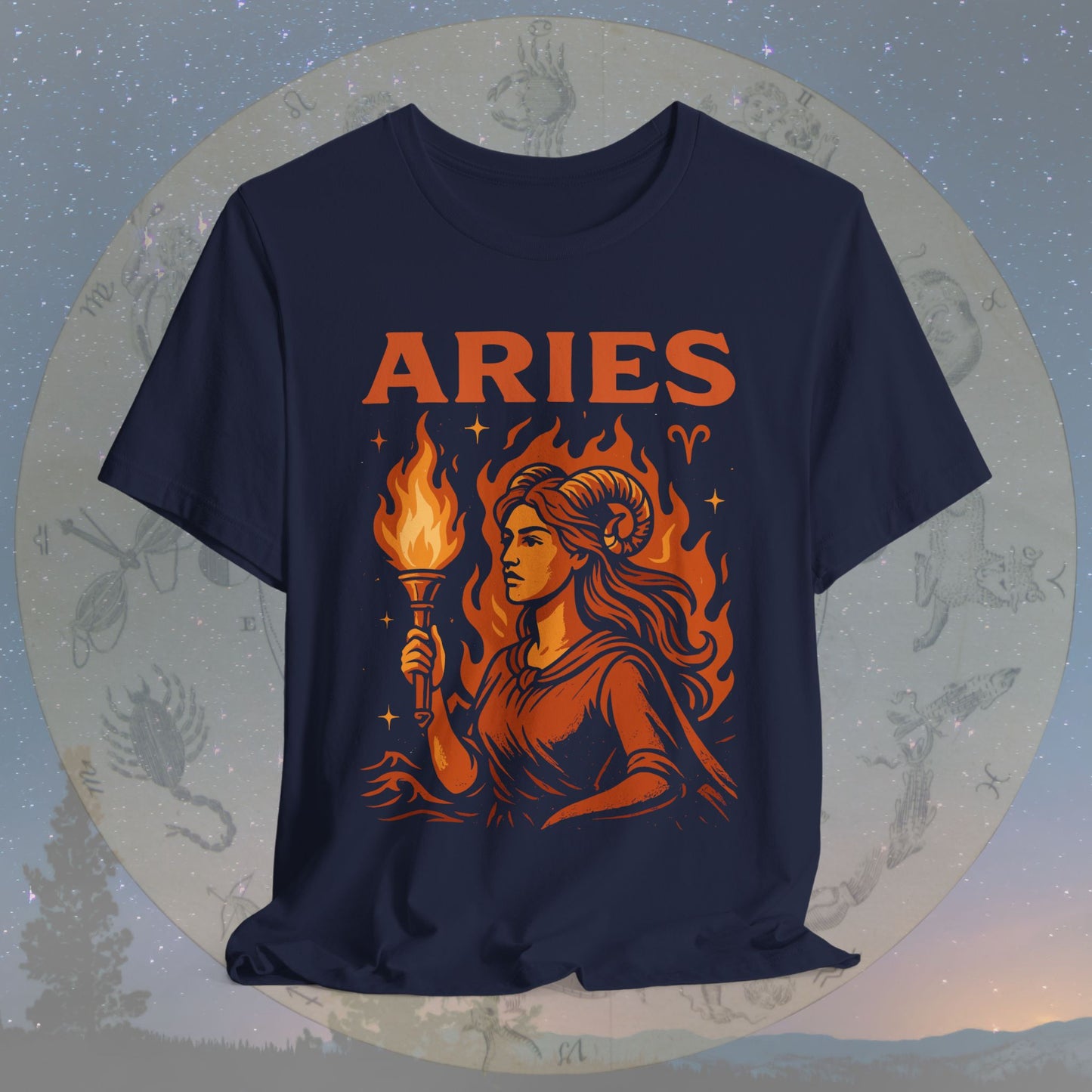 Fierce Flame Aries T-Shirt