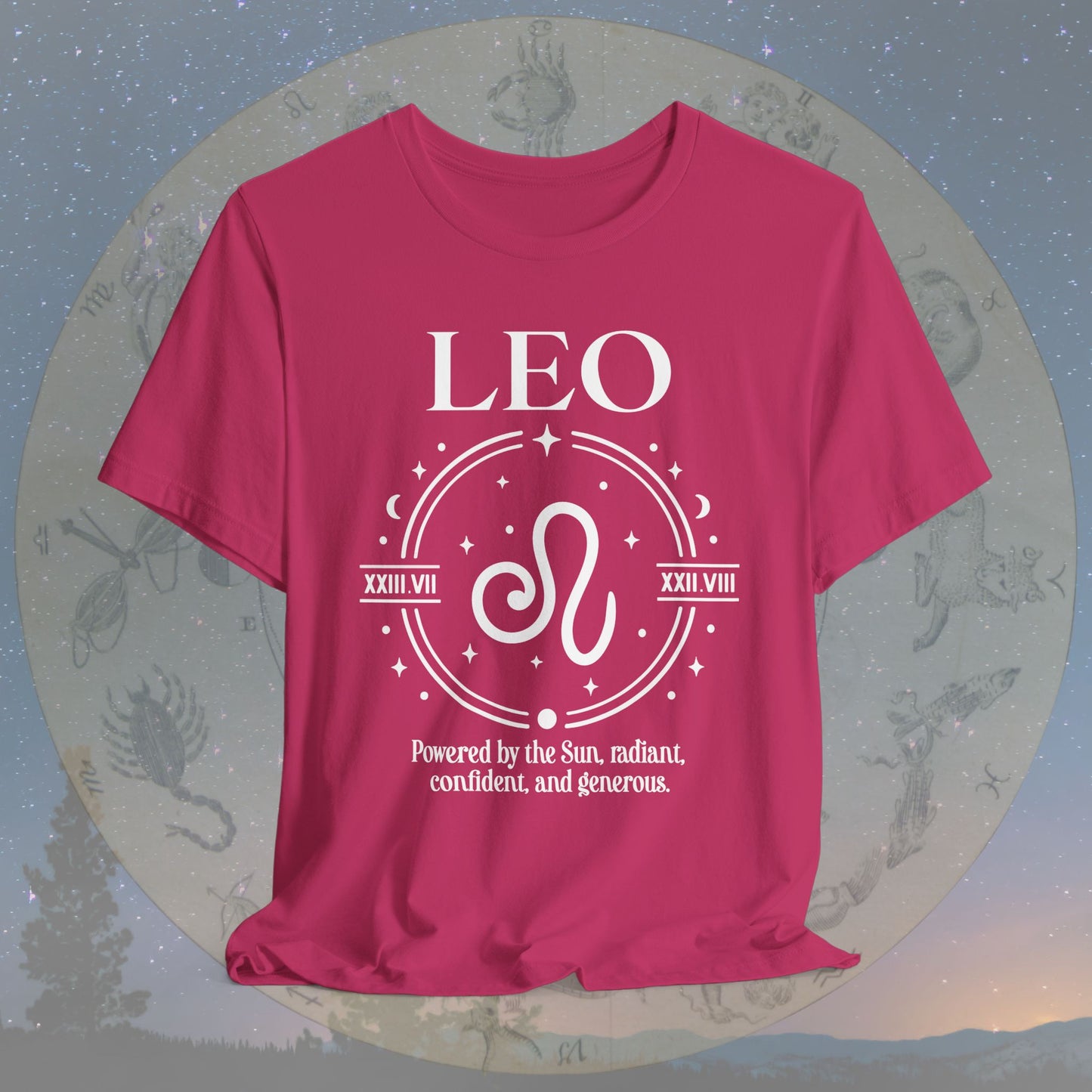 Classic Leo Zodiac Sign T-Shirt