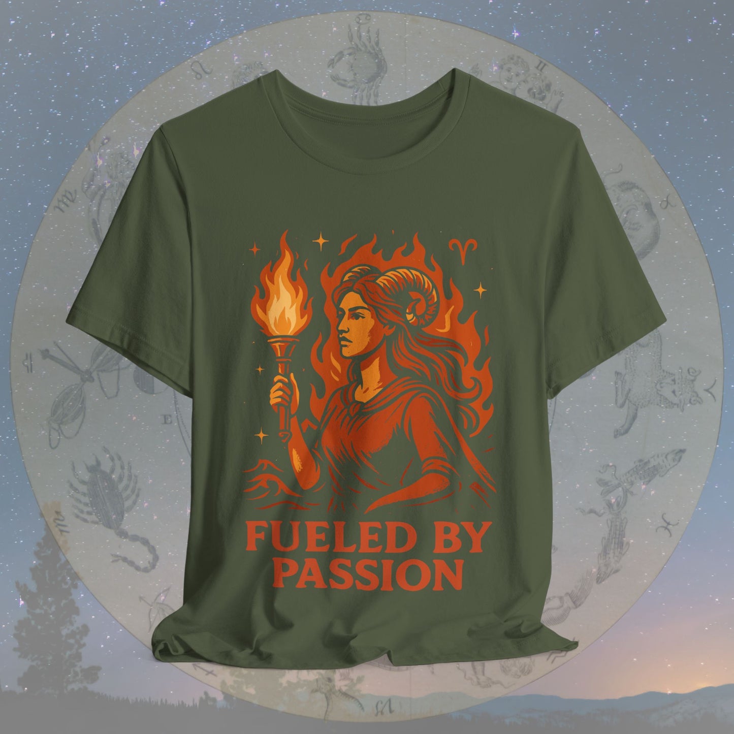 Fueled by Passion Aries T-Shirt