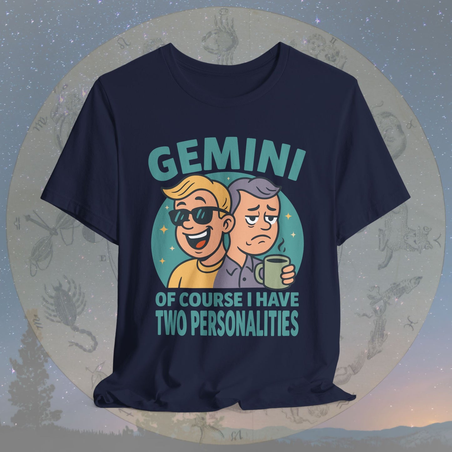 Funny Gemini Two Personalities T-Shirt