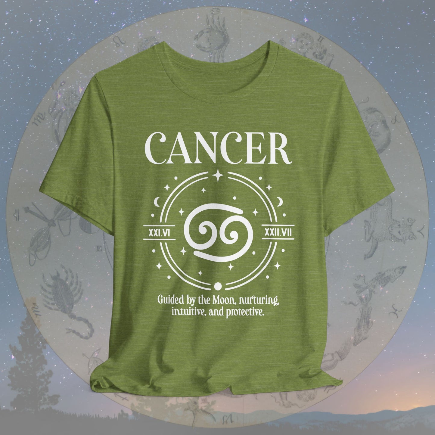 Classic Cancer Zodiac Sign T-Shirt