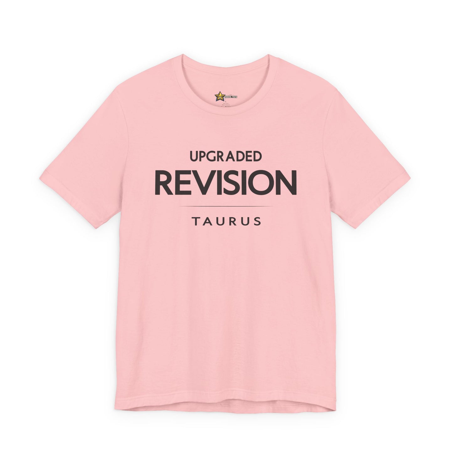 Taurus Minimal Zodiac T-Shirt – Upgraded Revision Mindset Tee